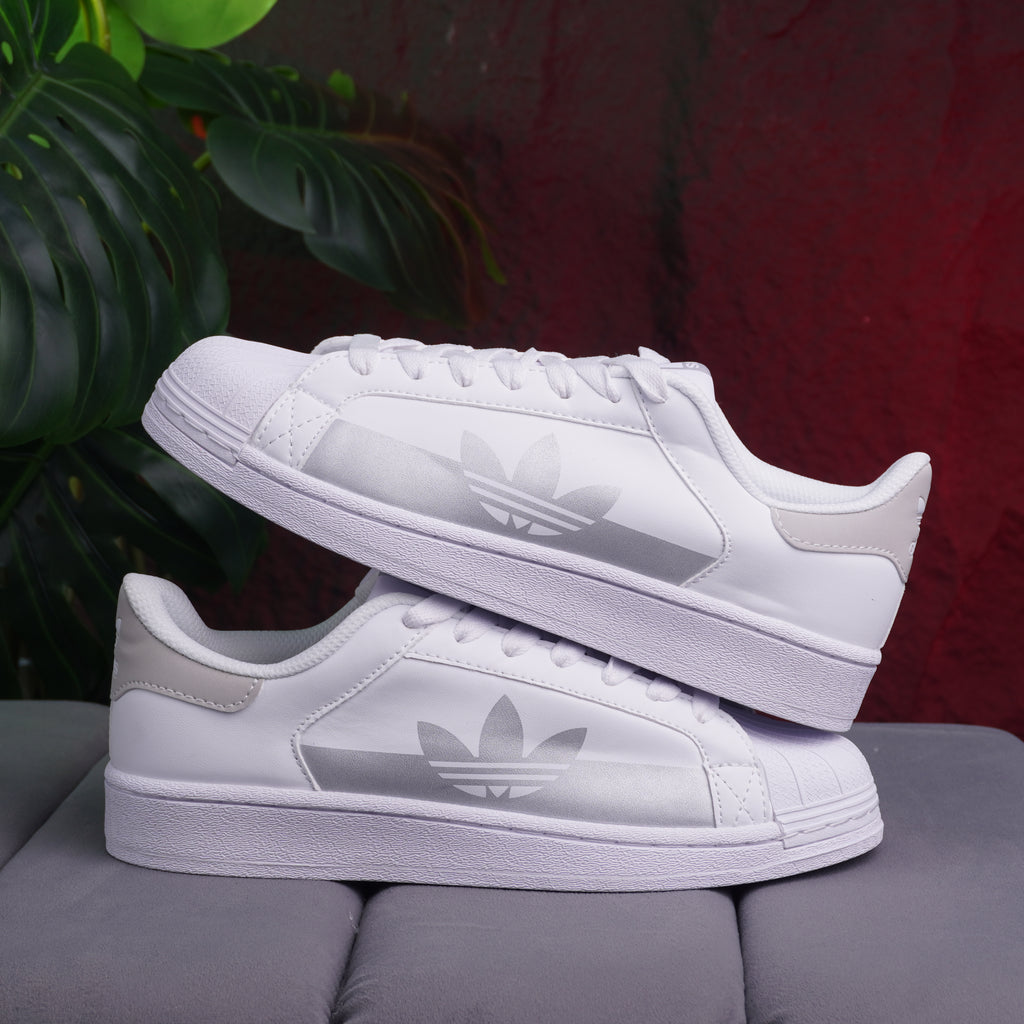 ADIDAS CABALLERO BLANCO GRIS
