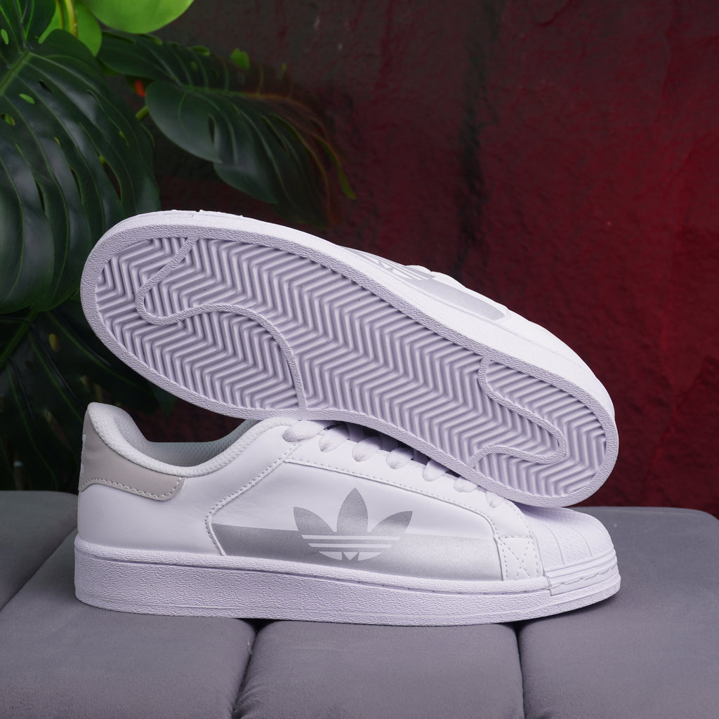 ADIDAS CABALLERO BLANCO GRIS