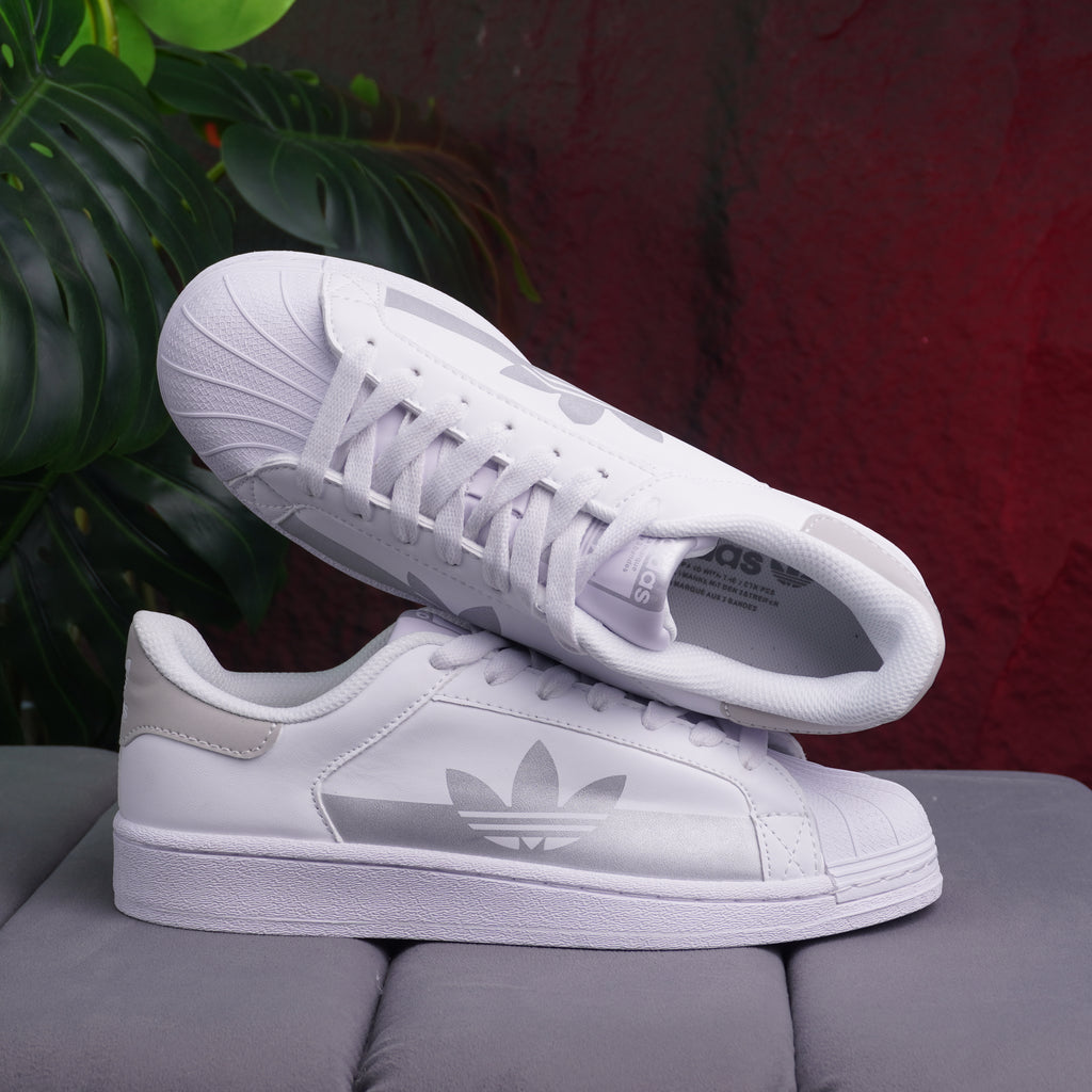 ADIDAS CABALLERO BLANCO GRIS