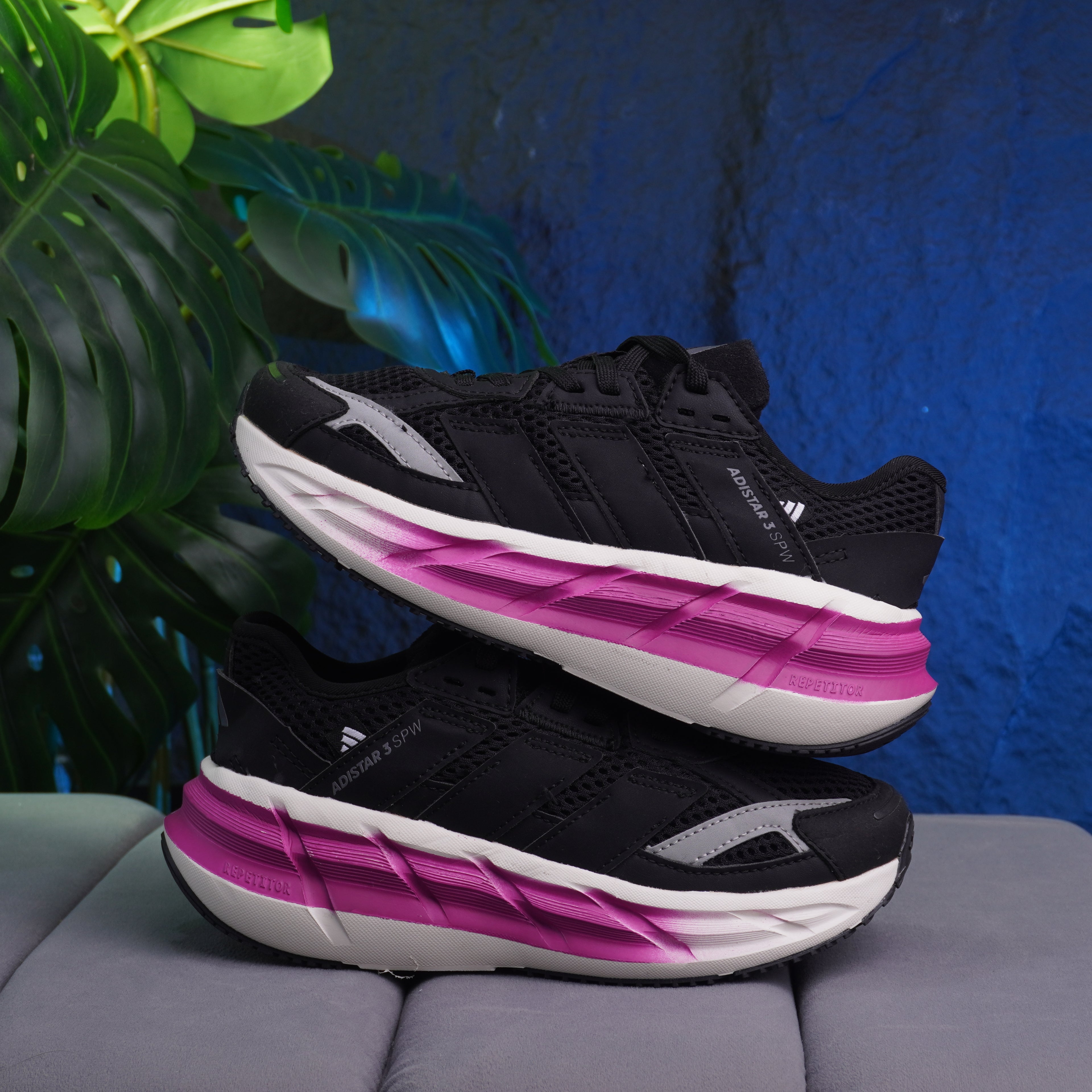 ADISTAR DAMA NEGRO FUCSIA