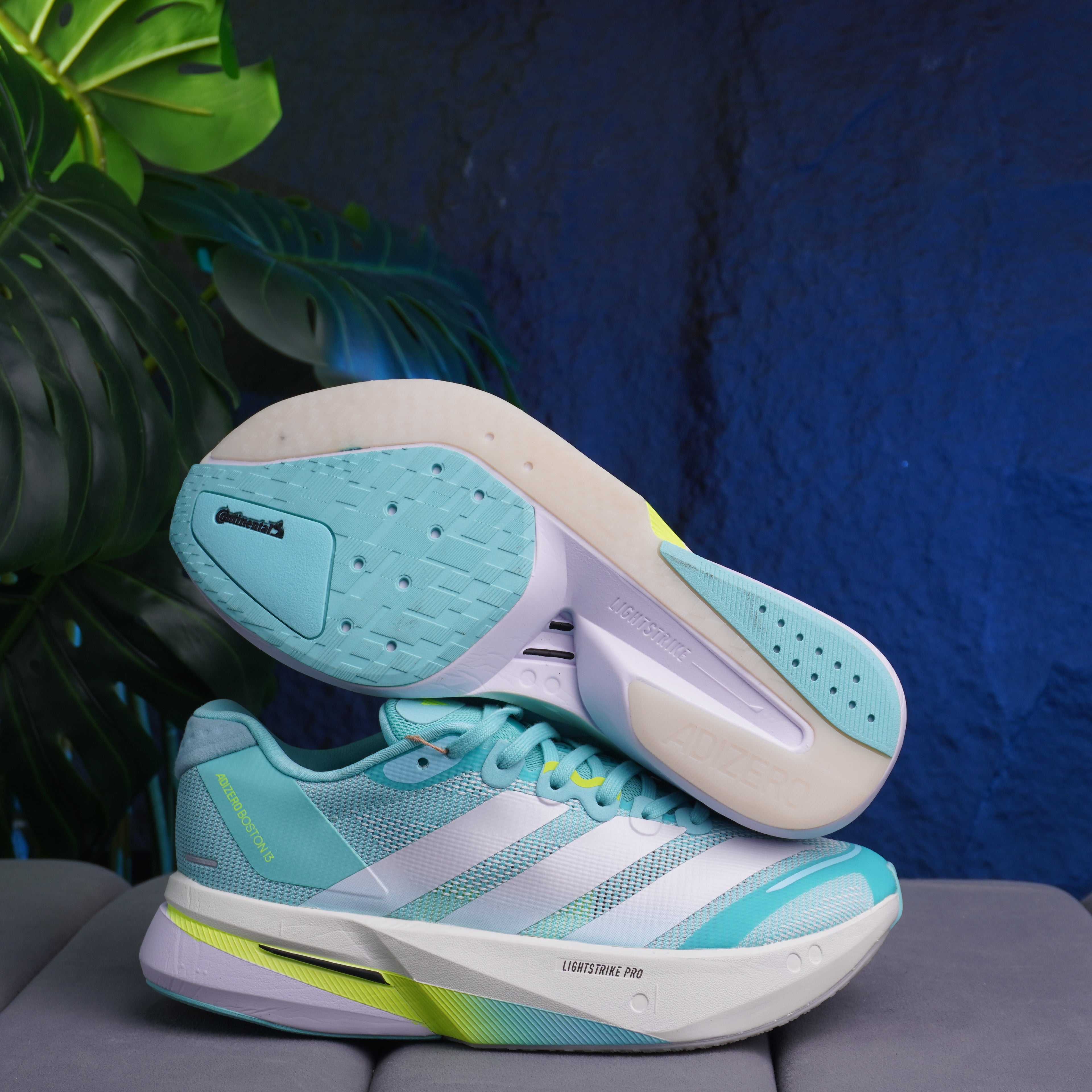 ADIDAS ADIZERO BOSTON VERDE BLANCO CABALLERO
