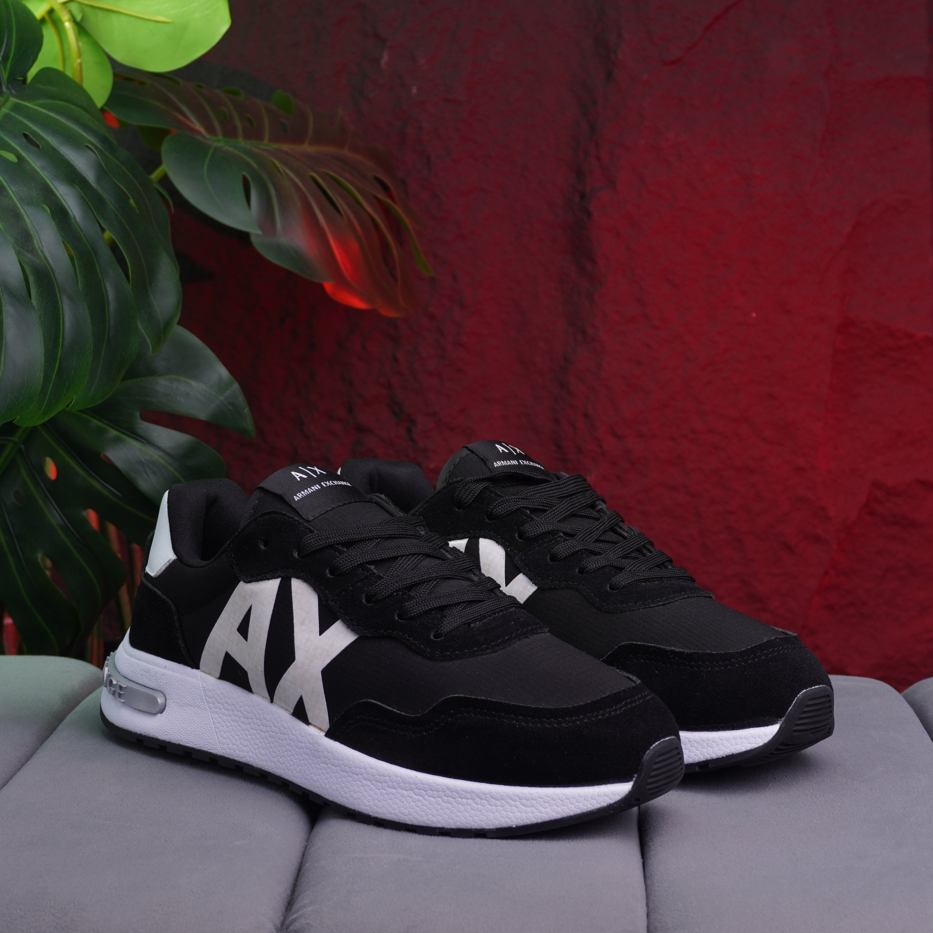 ARMANI EXCHANGE CABALLERO NEGRO BLANCO