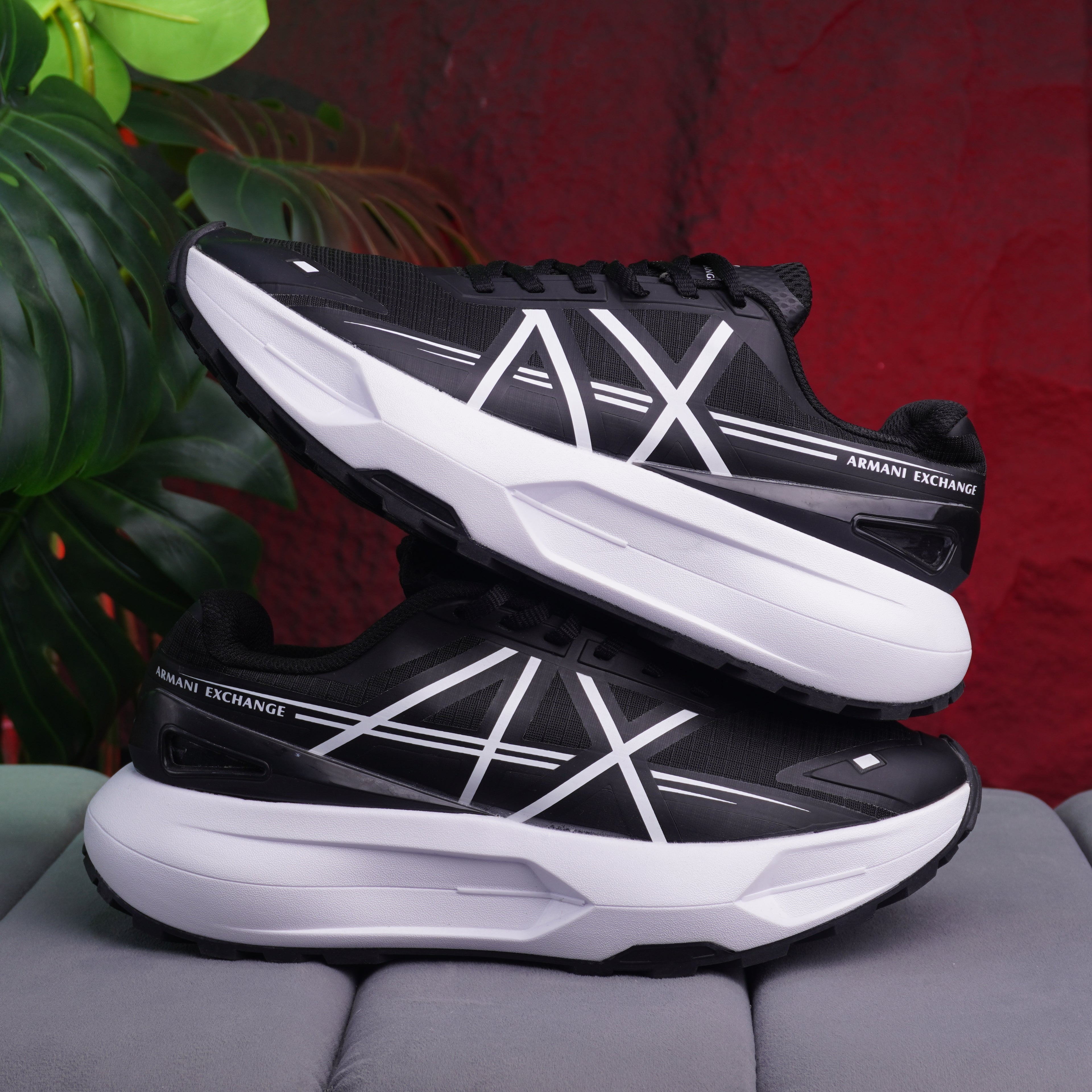ARMANI COURTCABALLERO NEGRO BLANCO