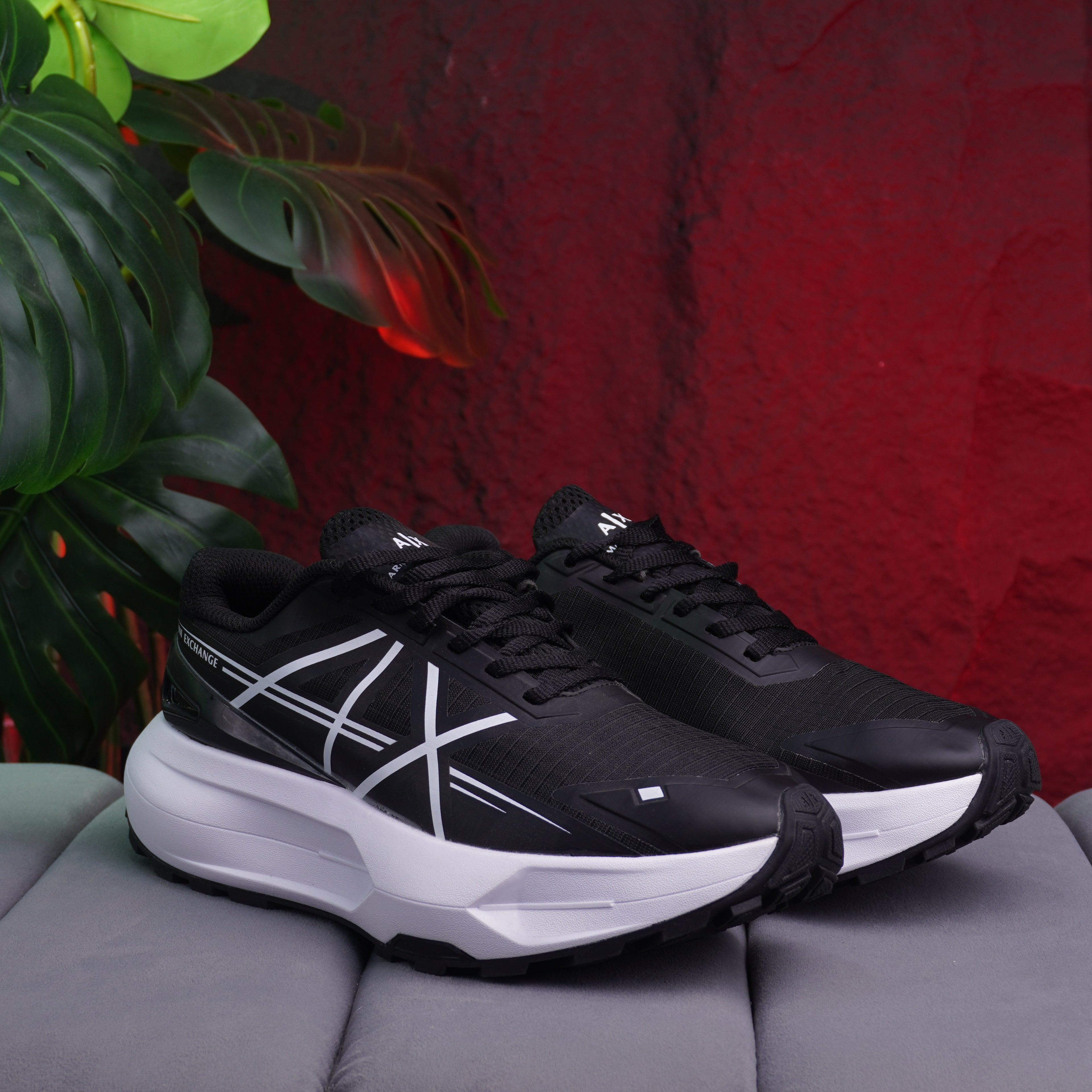 ARMANI COURTCABALLERO NEGRO BLANCO