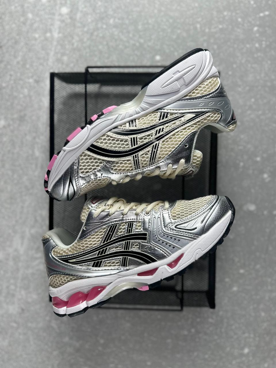 ASICS 2160 DAMA PLATEADO ROSA