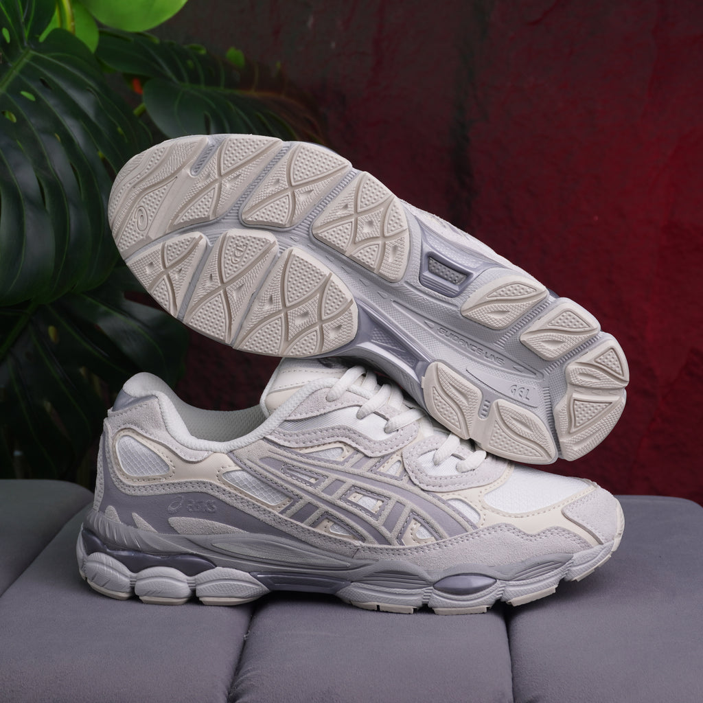ASICS GEL CABALLERO BLANCO GRIS