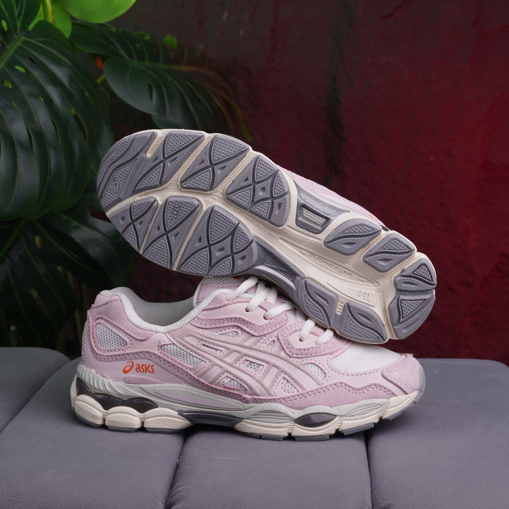 ASICS GEL DAMA BLANCO ROSADO