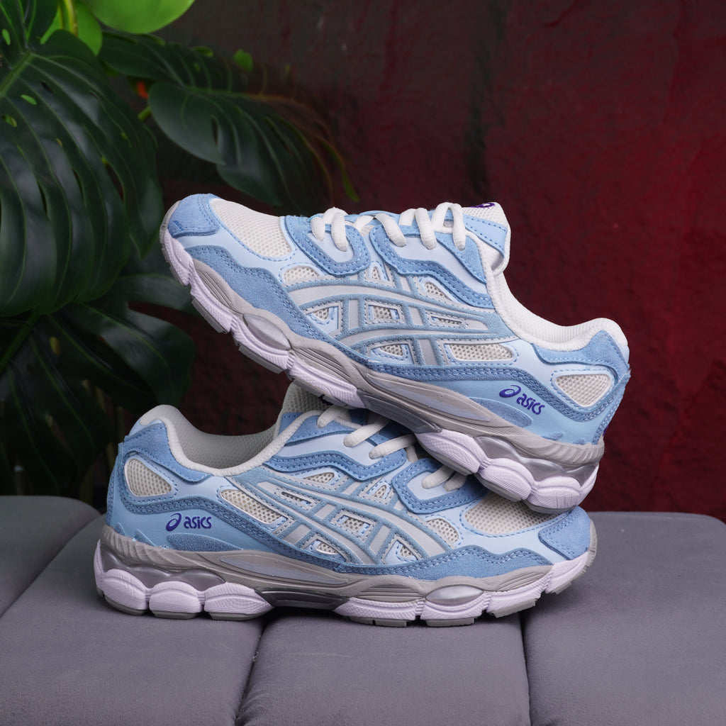 ASICS GEL DAMA AZUL BLANCO