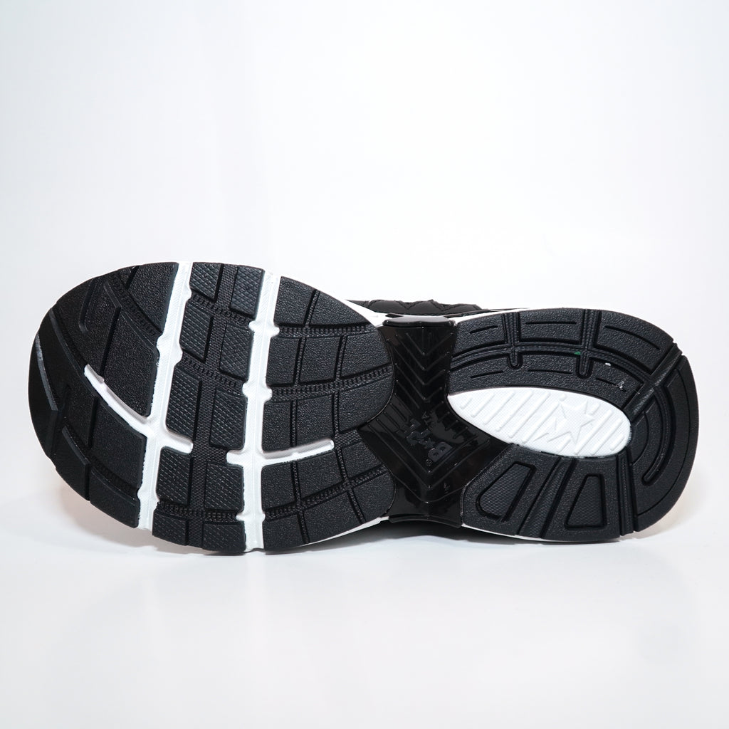 BAPE CABALLERO NEGRO BLANCO