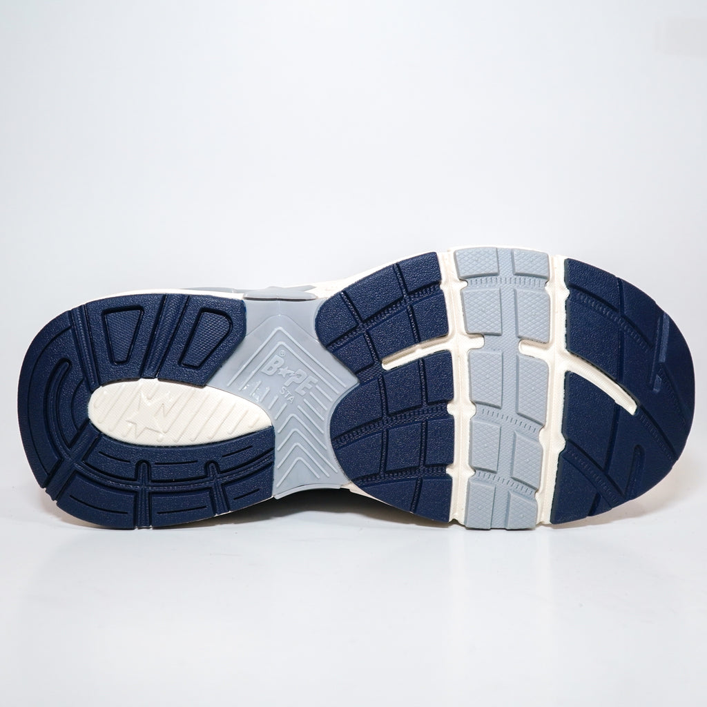 BAPE CABALLERO AZUL GRIS