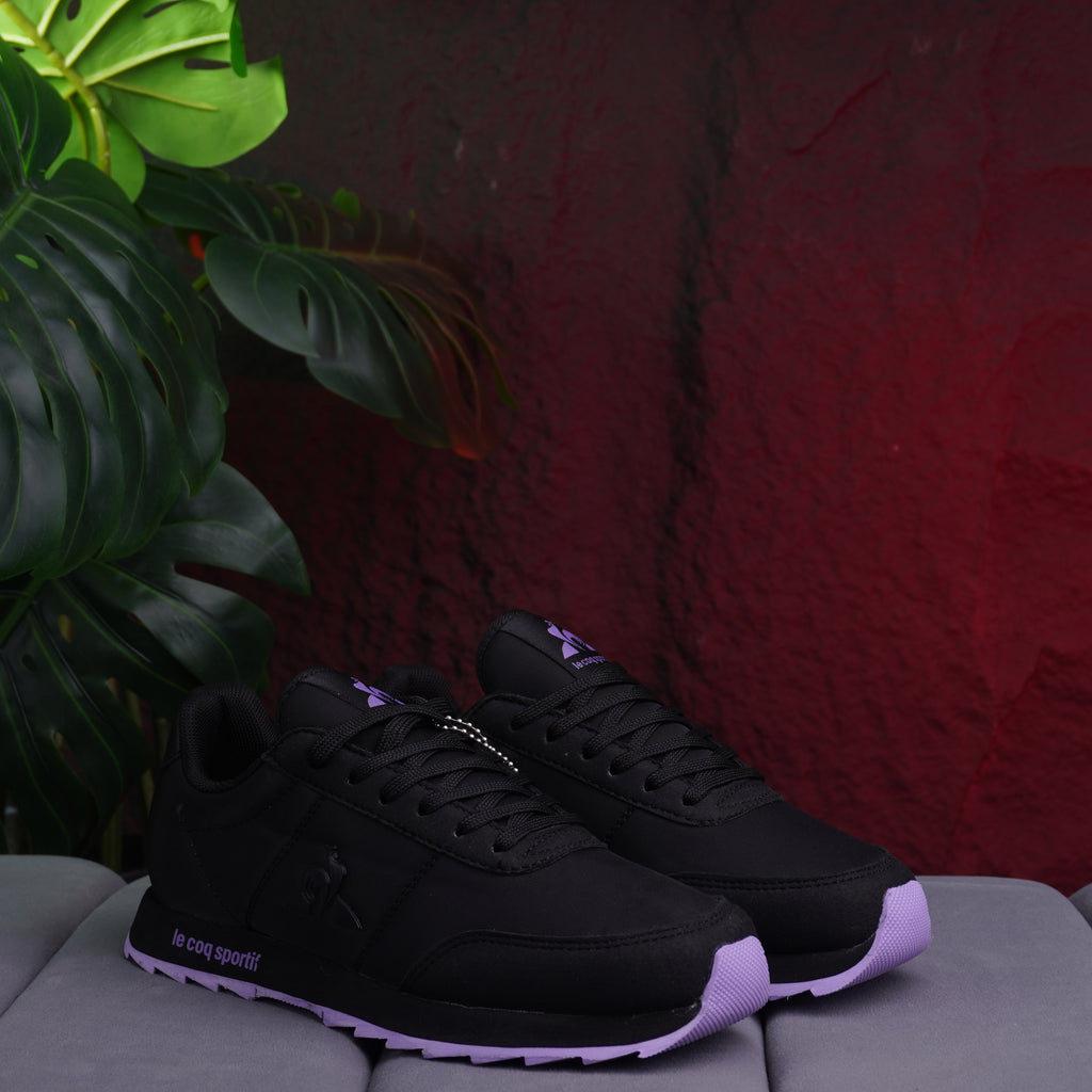 LE COQ RACERONE DAMA NEGRO MORADO