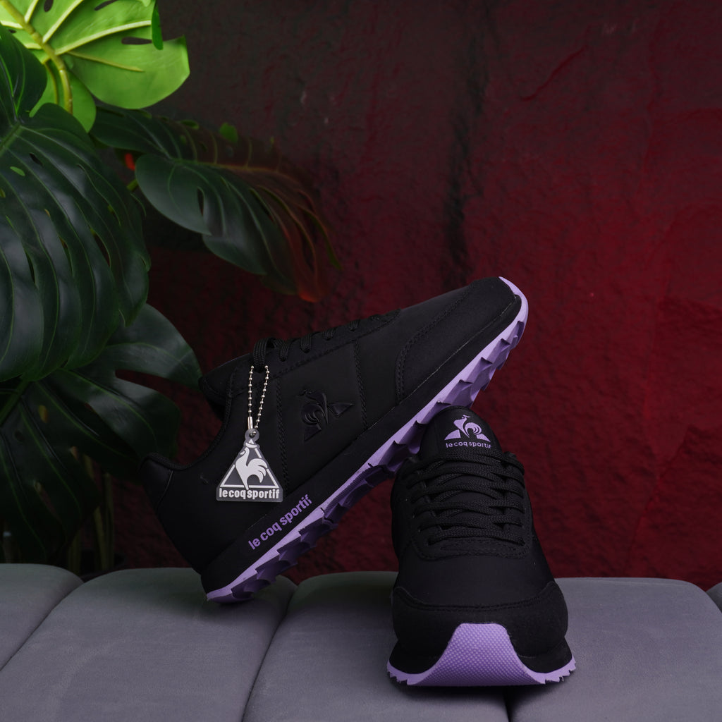 LE COQ RACERONE DAMA NEGRO MORADO