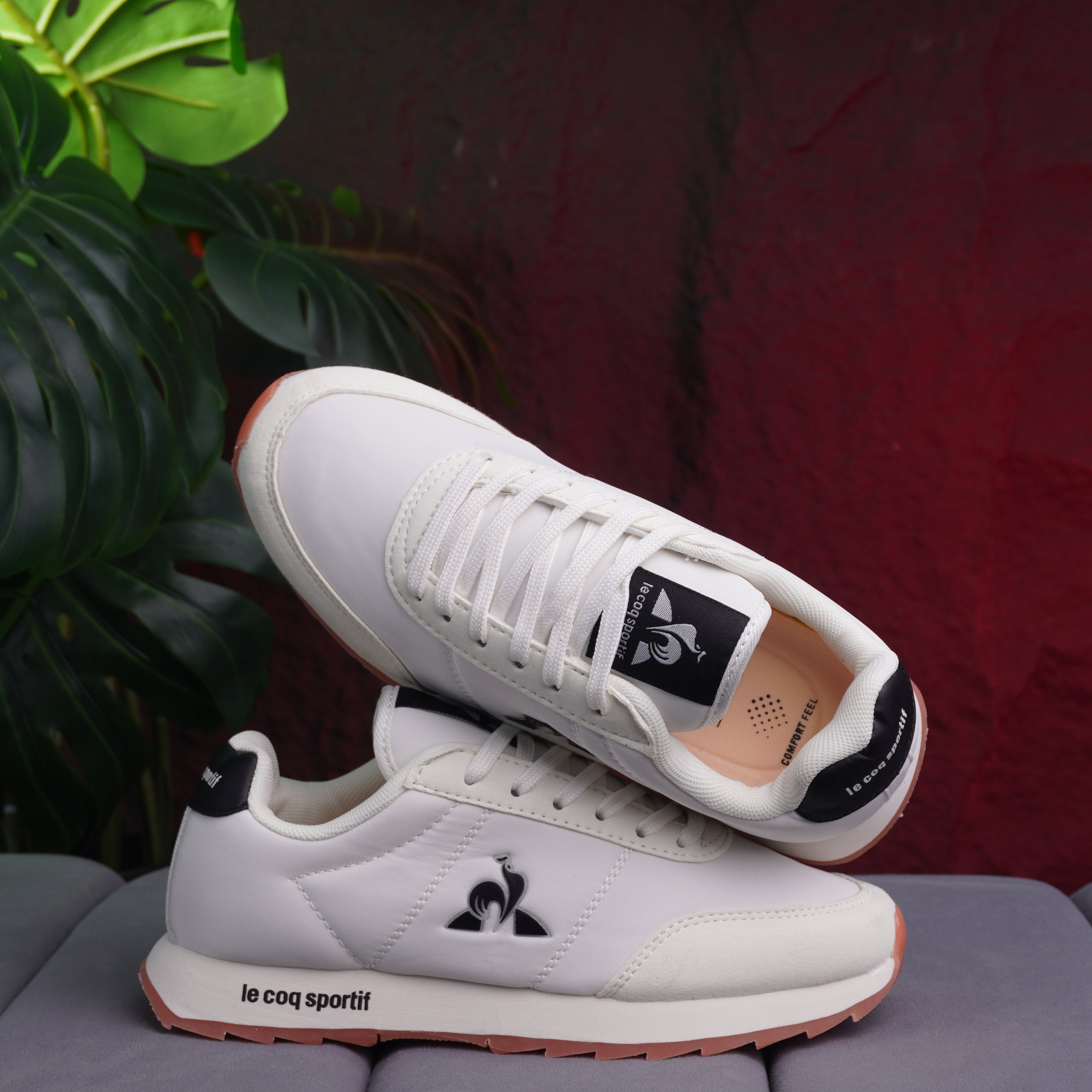 LE COQ DAMA BEIGE NARANJA