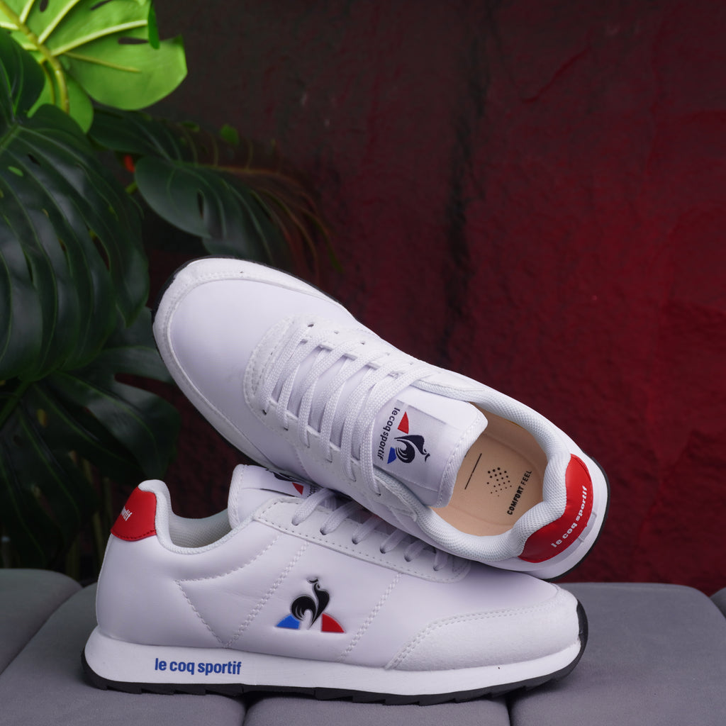 LE COQ SPORTIF DAMA BLANCO AZUL ROJO