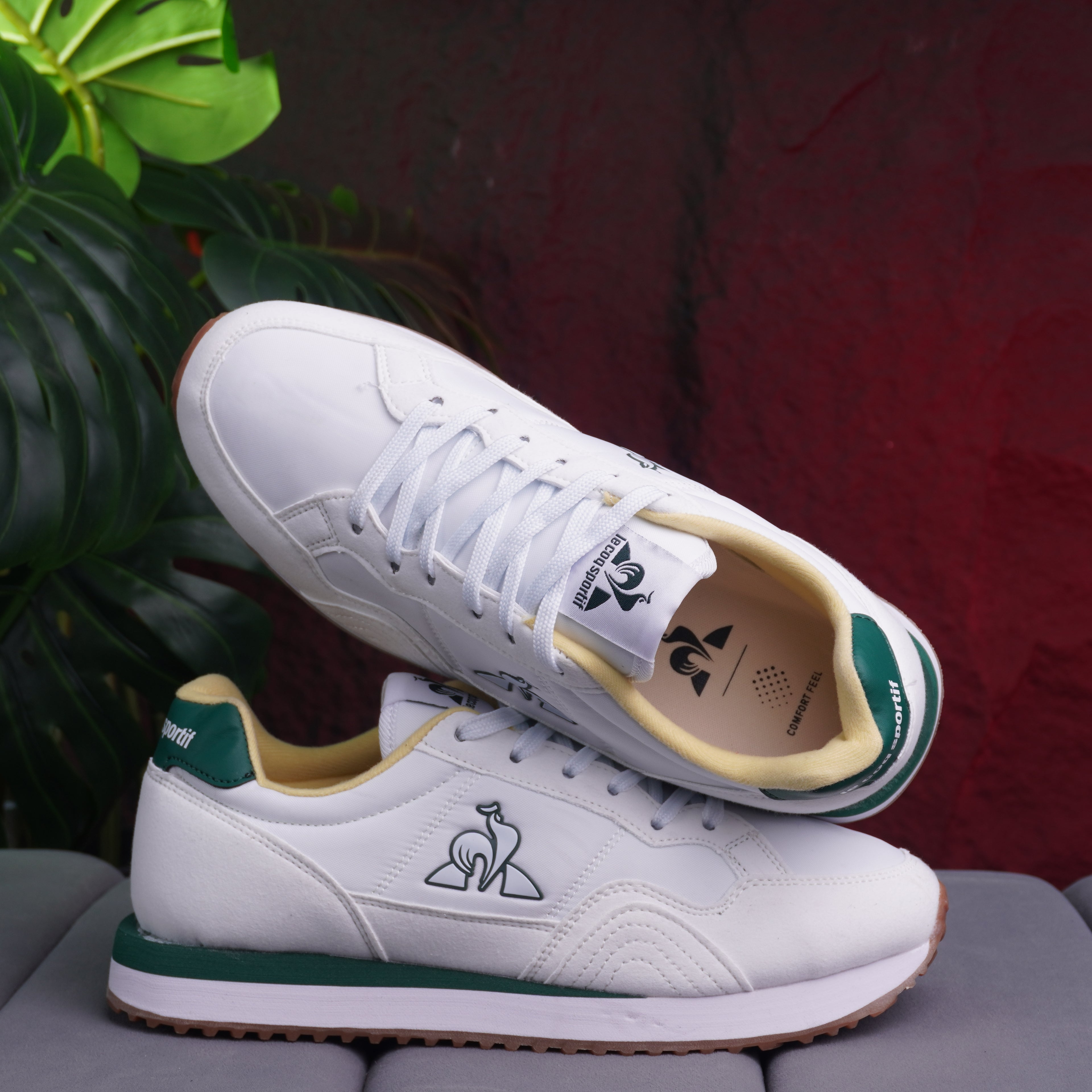 LE COQ JET STAR CABALLERO BLANCO VERDE