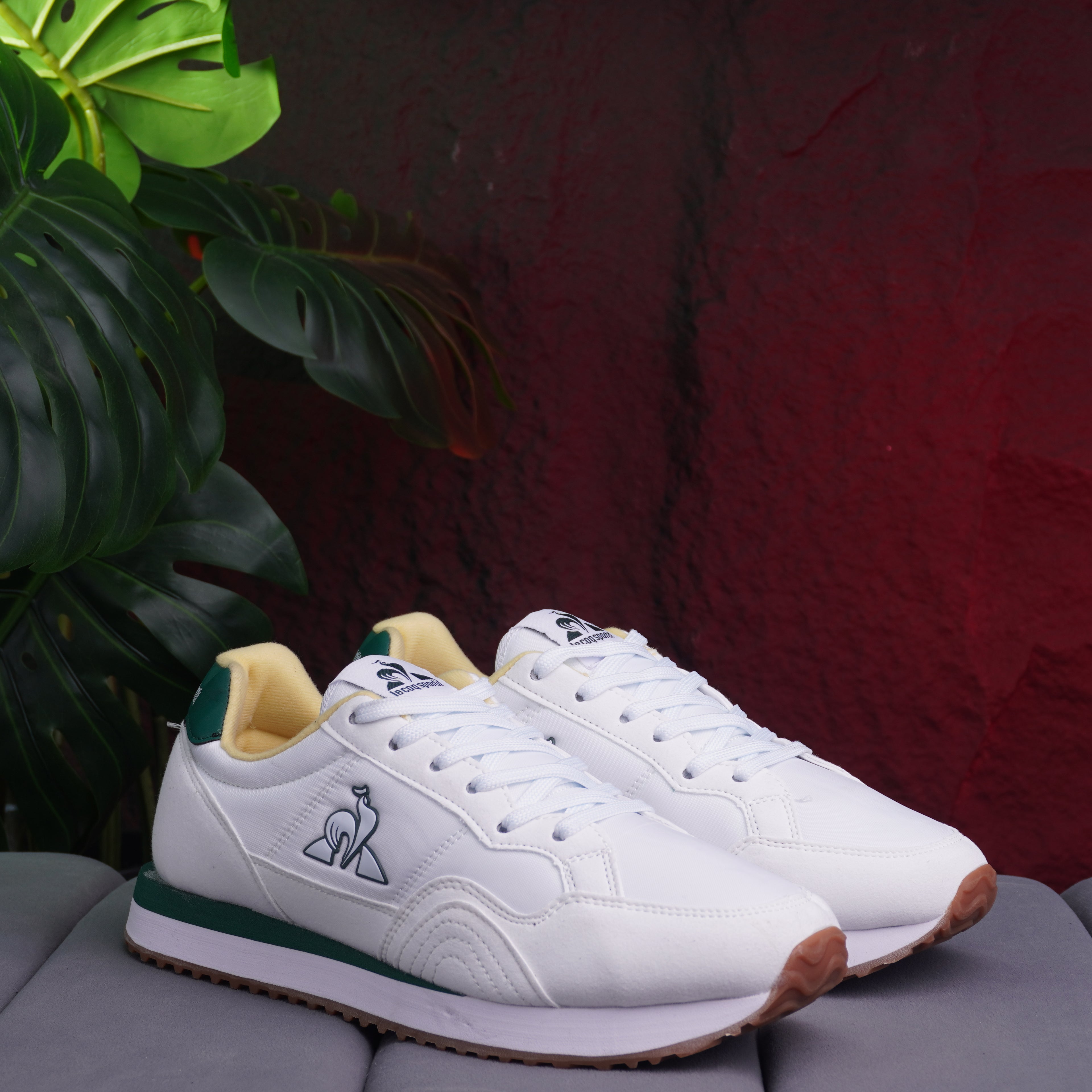 LE COQ JET STAR CABALLERO BLANCO VERDE