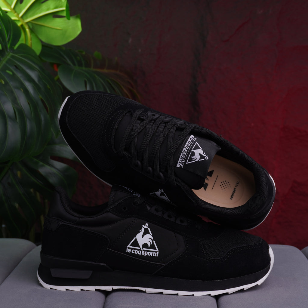 LE COQ SPORTIF CABALLERO NEGRO BLANCO