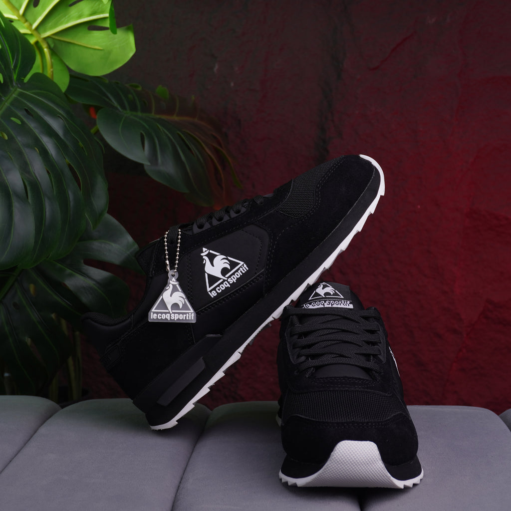 LE COQ SPORTIF CABALLERO NEGRO BLANCO