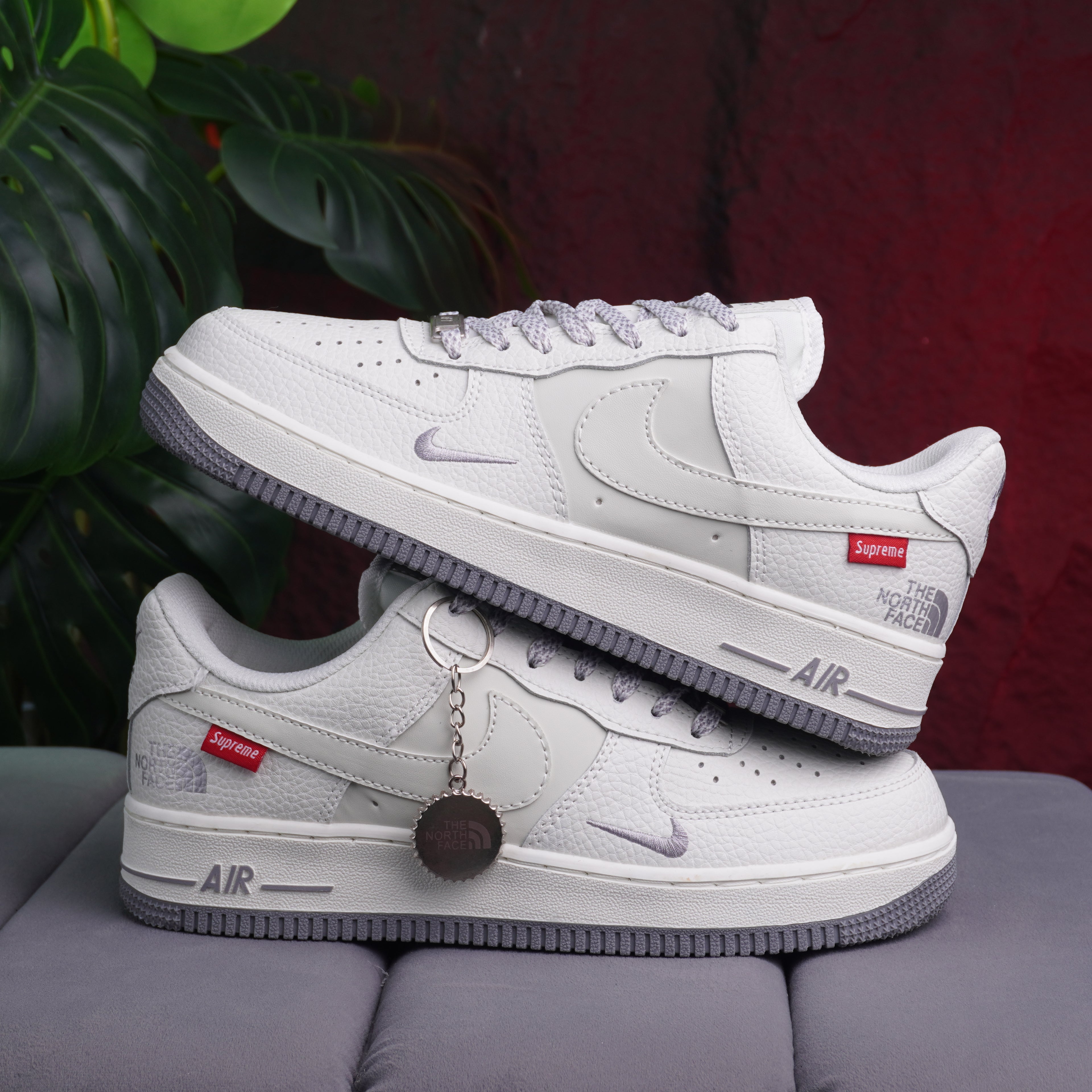 NIKE FOR ONE CABALLERO BLANCO GRIS