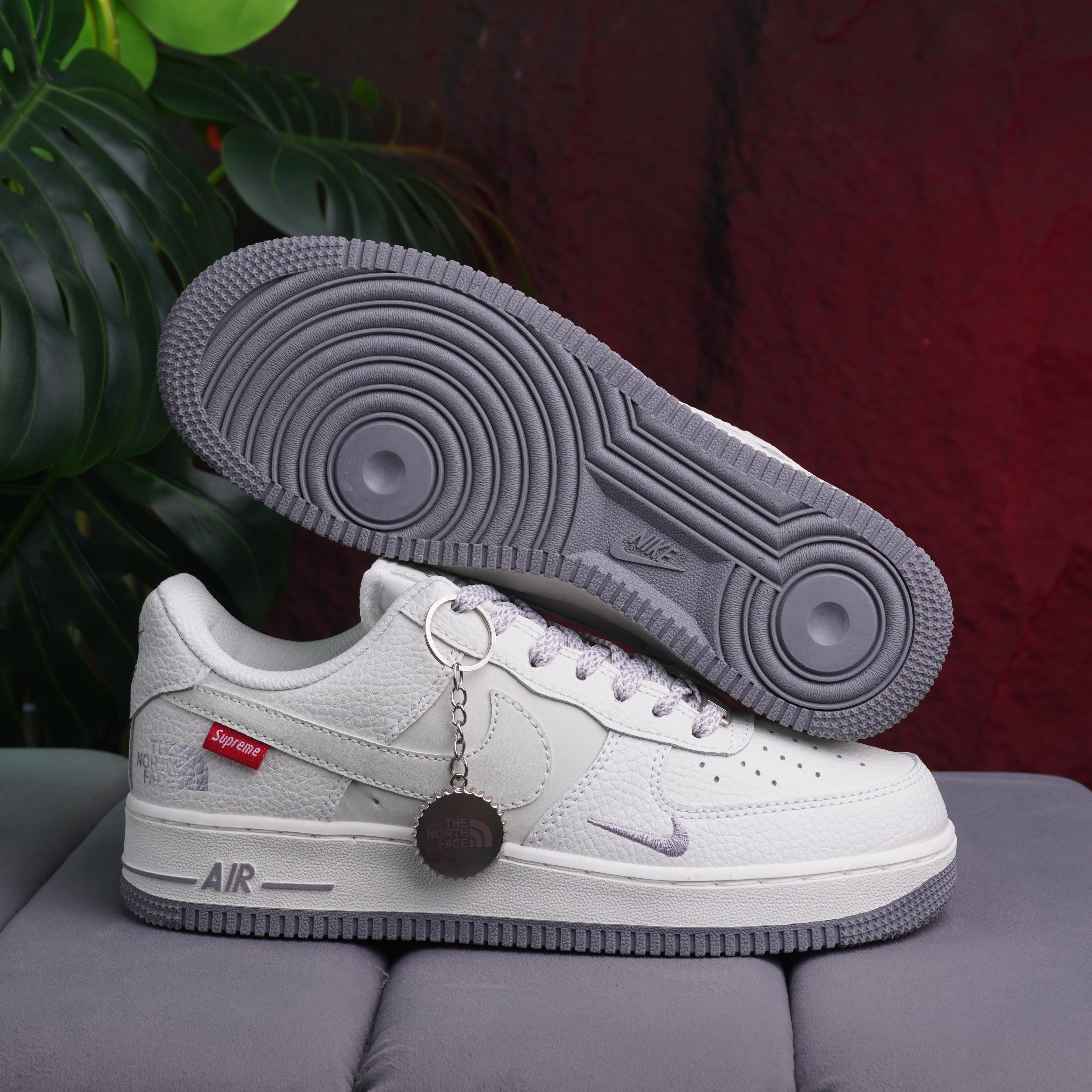 NIKE FOR ONE CABALLERO BLANCO GRIS