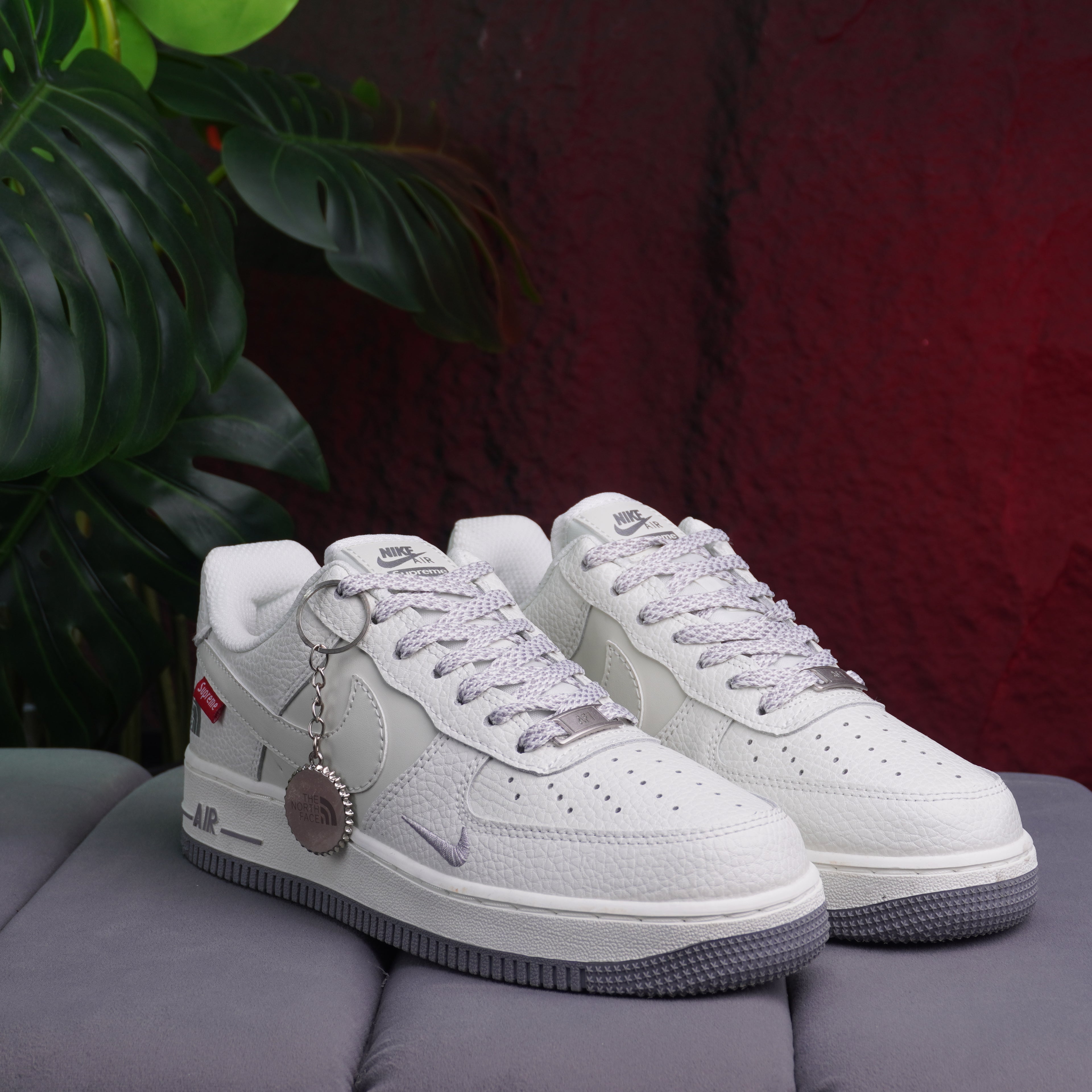 NIKE FOR ONE CABALLERO BLANCO GRIS