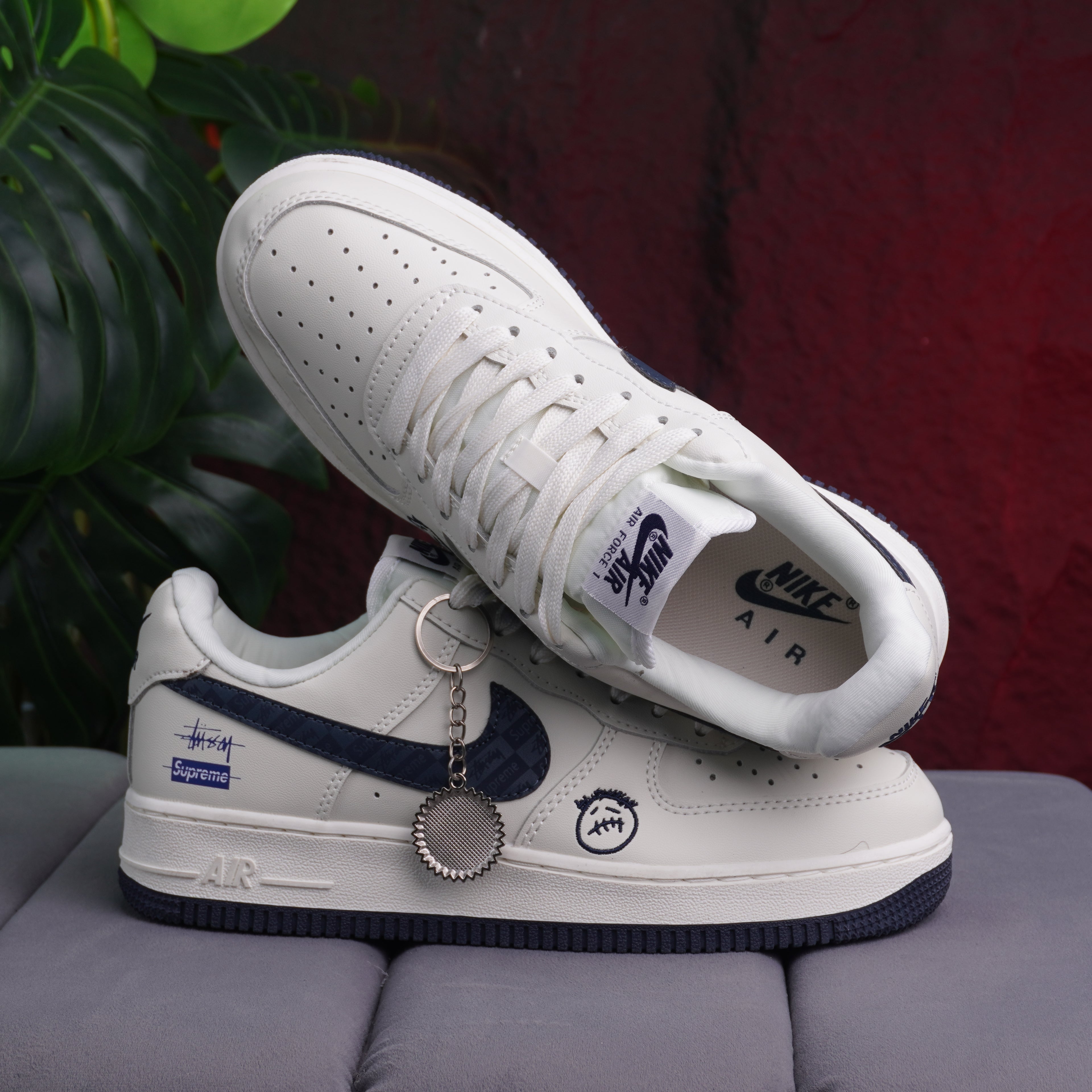NIKE FOR ONE CABALLERO SUPREME BLANCO AZUL