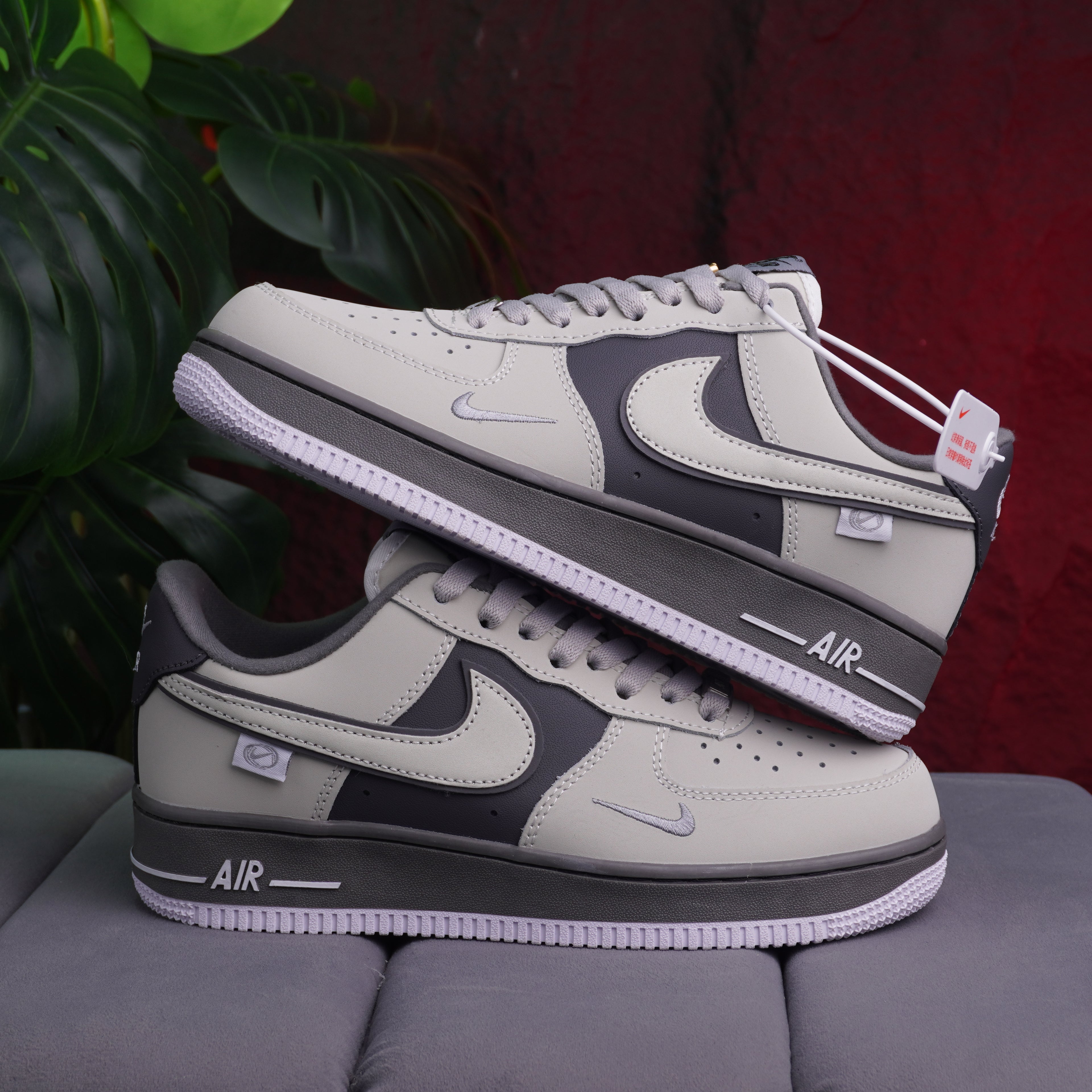 NIKE AIR FOR ONE CABALLERO GRIS