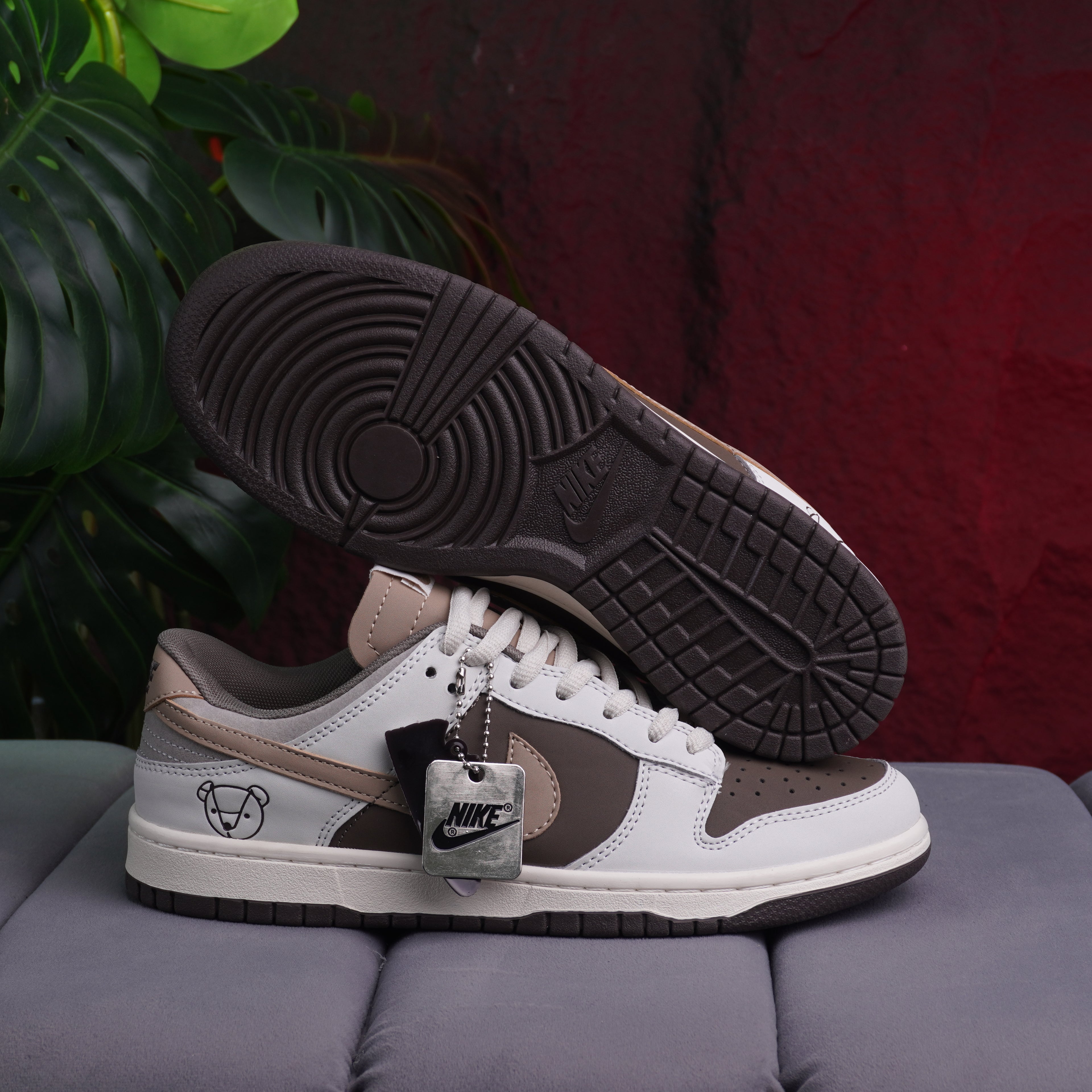 NIKE DUNK LOW CABALLERO BLANCO CAFE