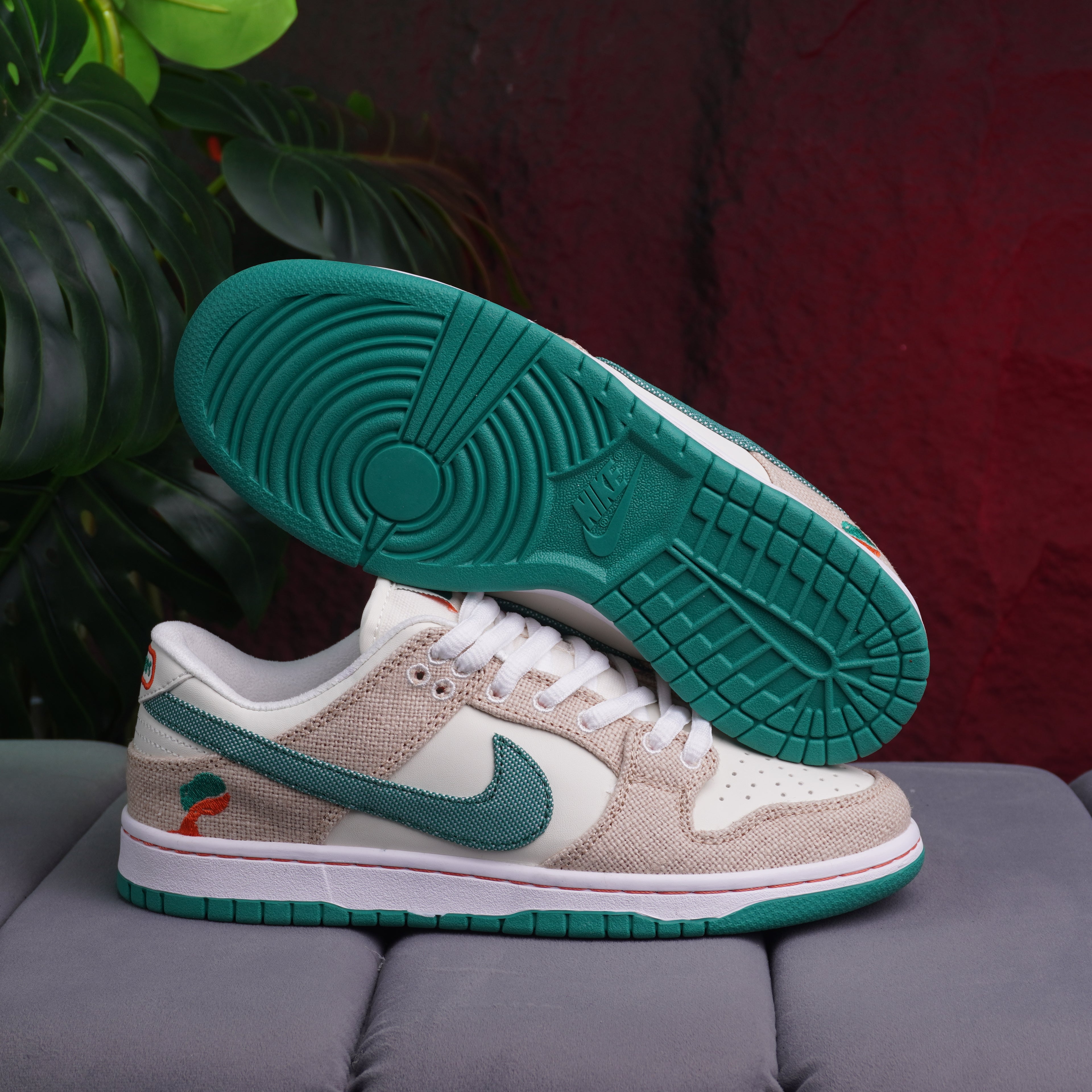 NIKE DUNK LOW CABALLERO BLANCO VERDE