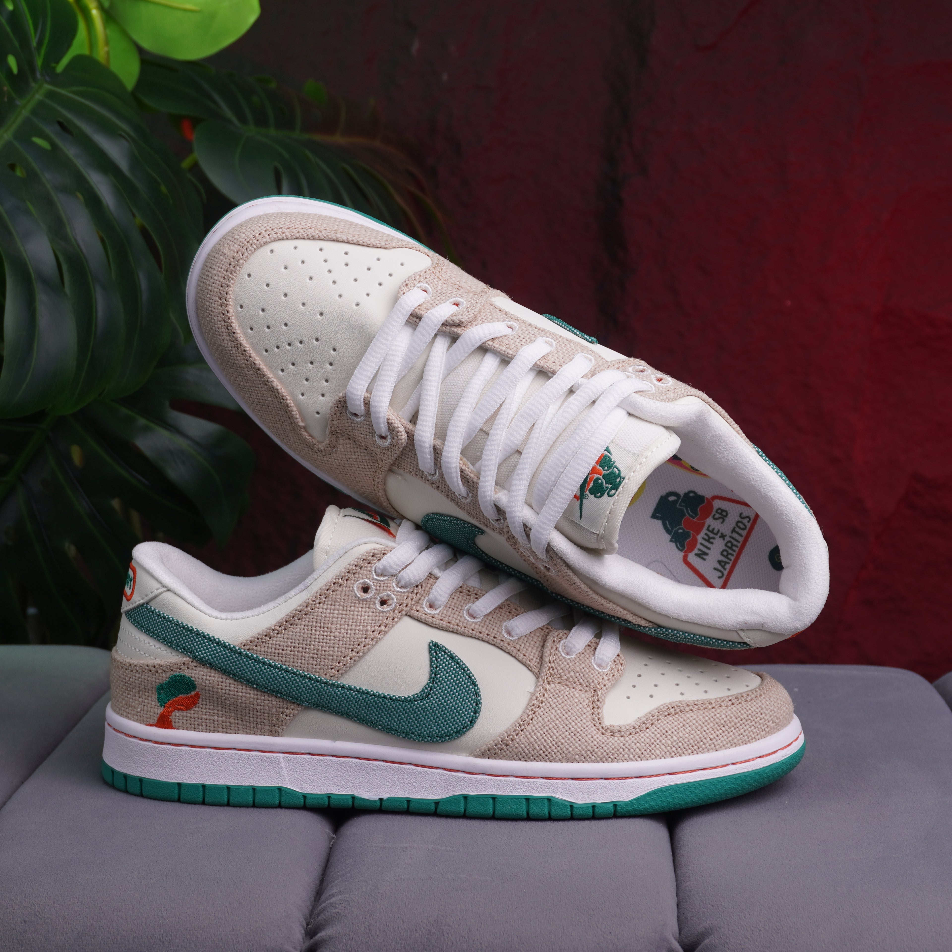 NIKE DUNK LOW CABALLERO BLANCO VERDE