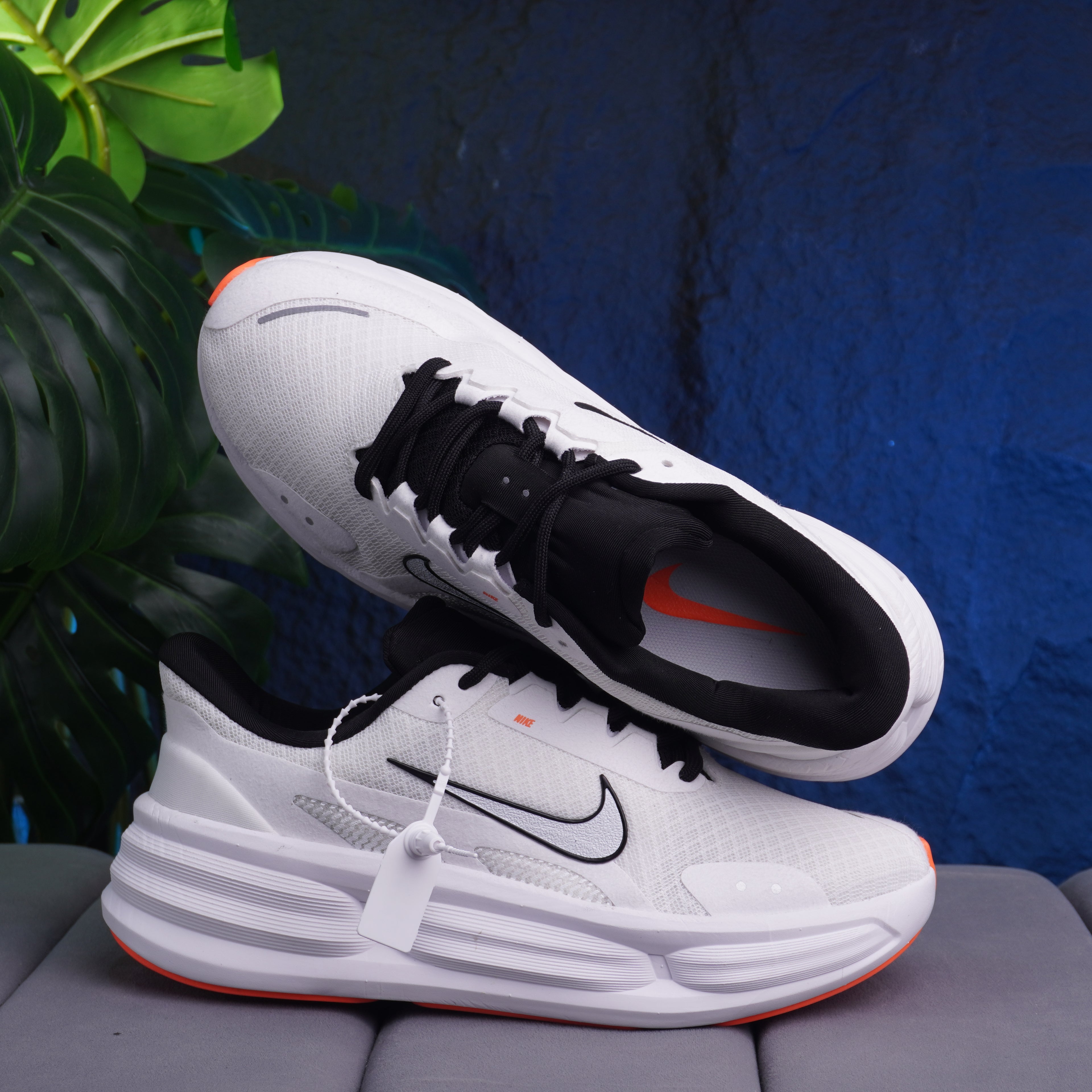 NIKE RIDE CABALLERO BLANCO NARANJA