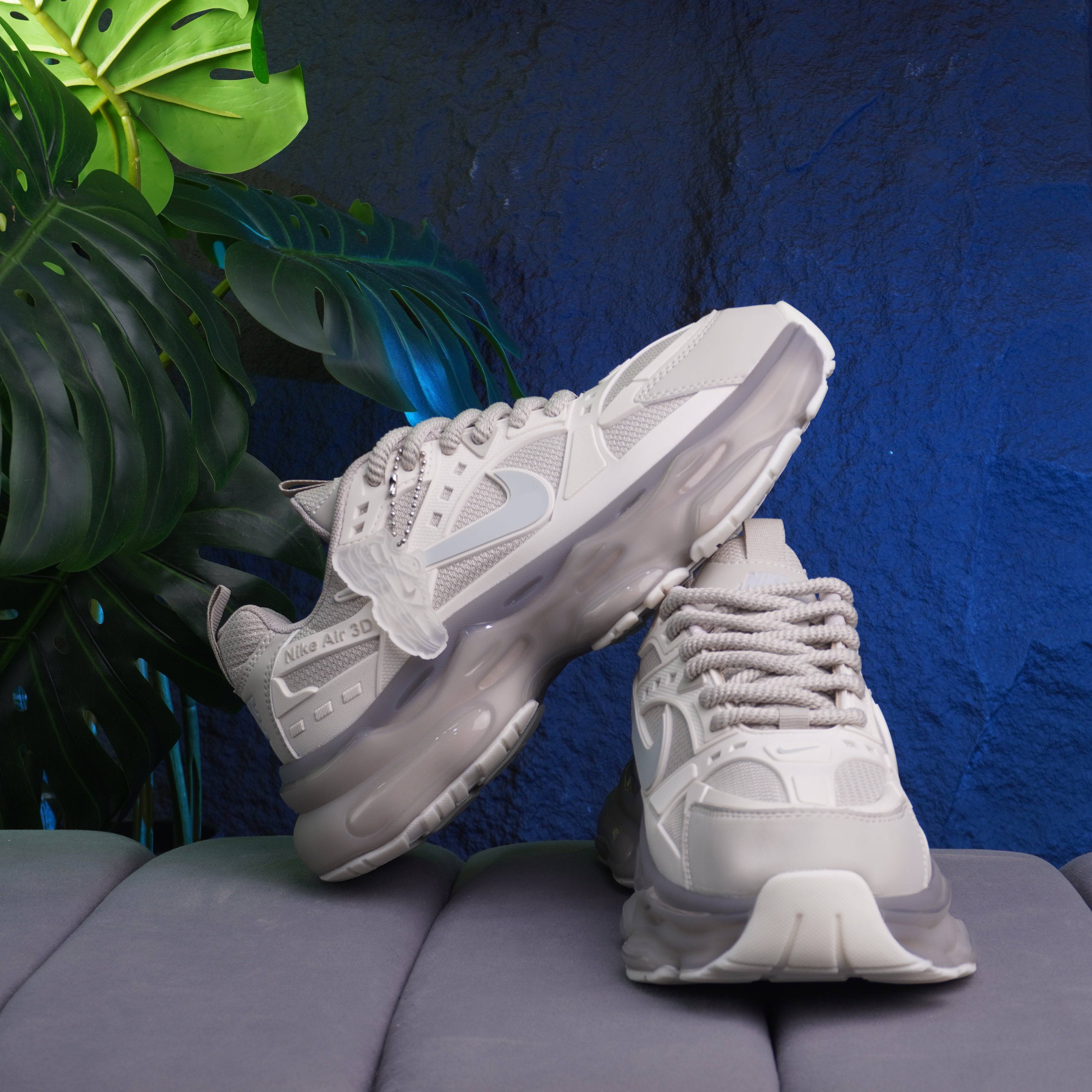 NIKE AIR 3D CABALLERO BEIGE GRIS