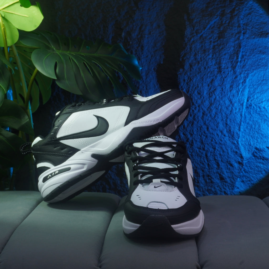 NIKE MONARCH IV CABALLERO BLANCO NEGRO