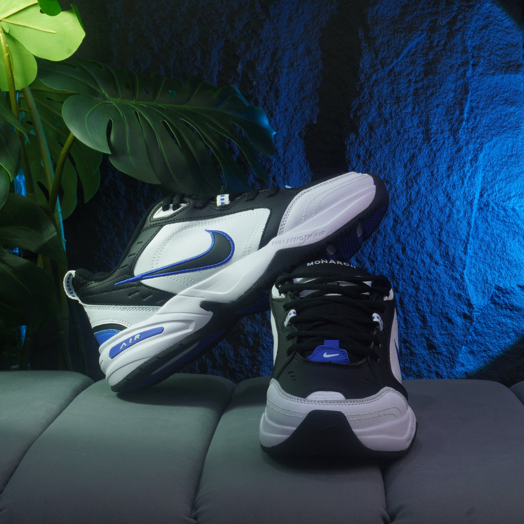 NIKE MONARCH IV CABALLERO BLANCO NEGRO AZUL