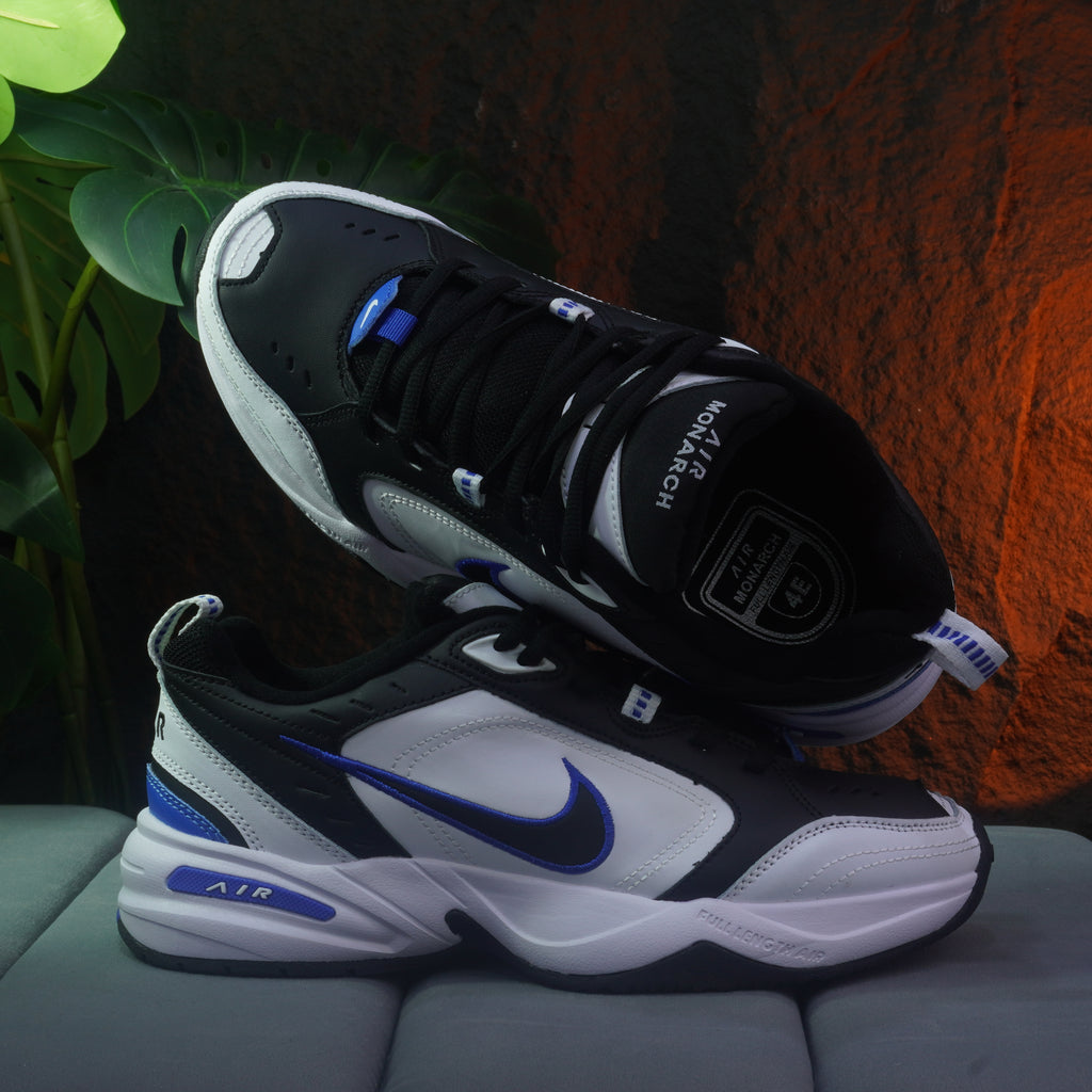 NIKE MONARCH IV CABALLERO BLANCO NEGRO AZUL