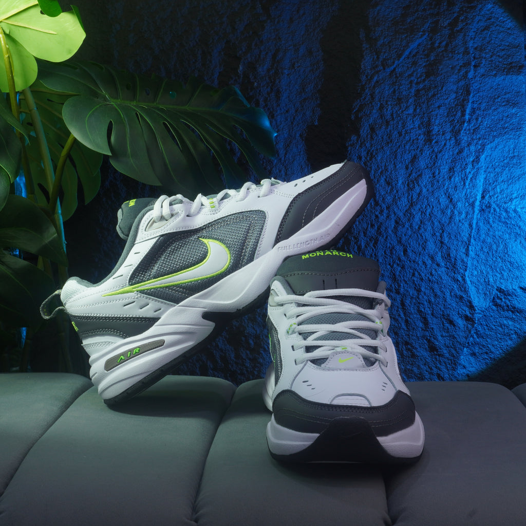 NIKE MONARCH IV CABALLERO BLANCO GRIS VERDE