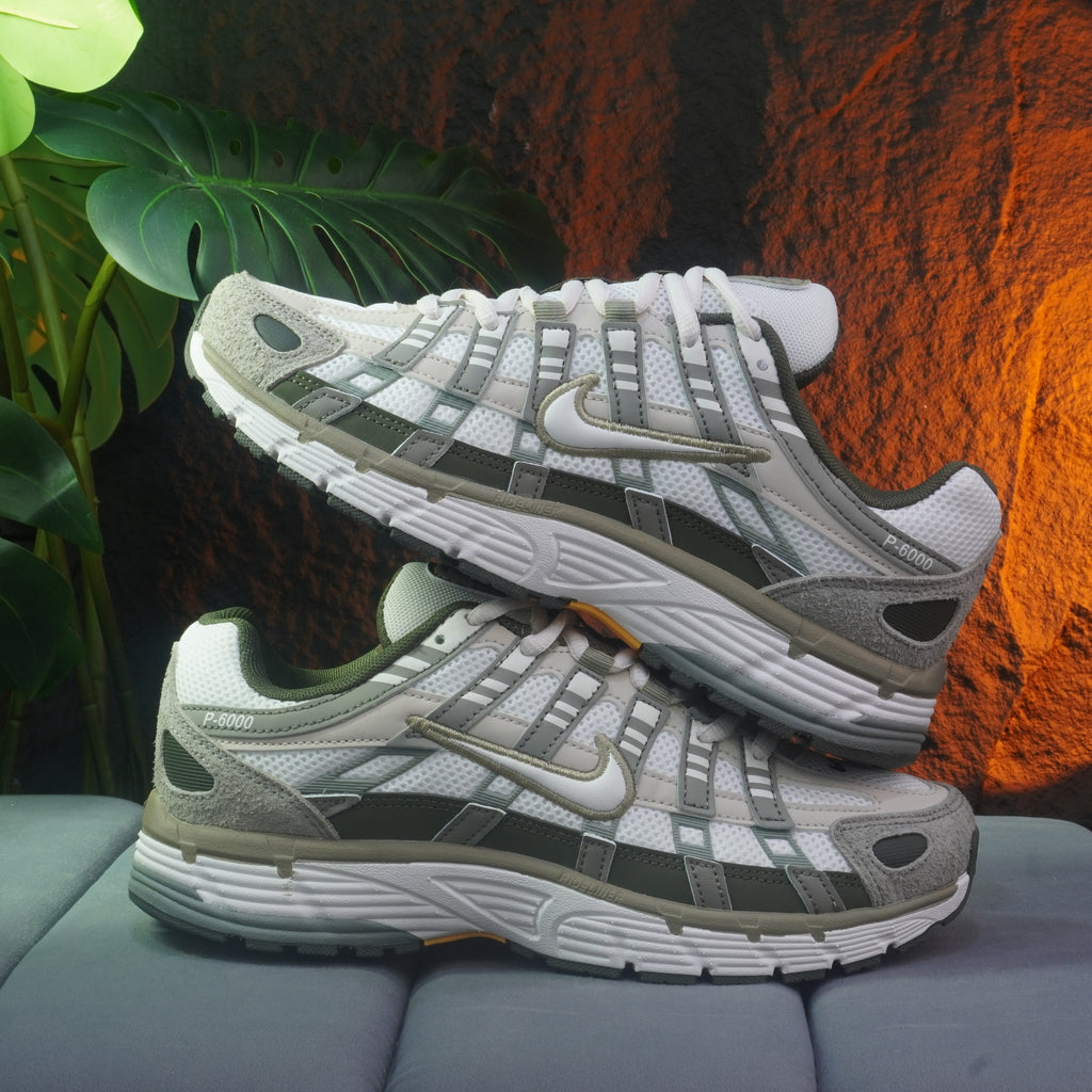 NIKE P-6000 CABALLERO VERDE BLANCO