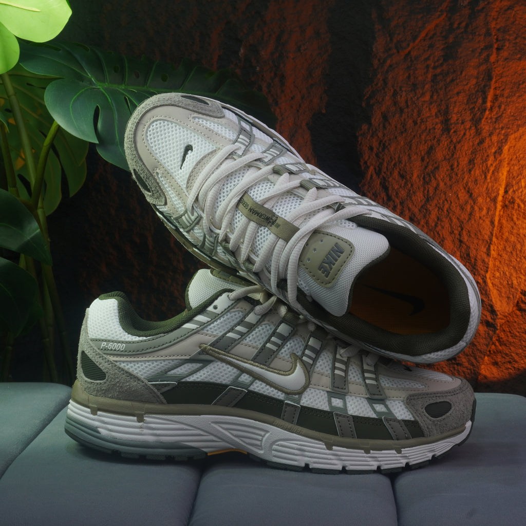 NIKE P-6000 CABALLERO VERDE BLANCO