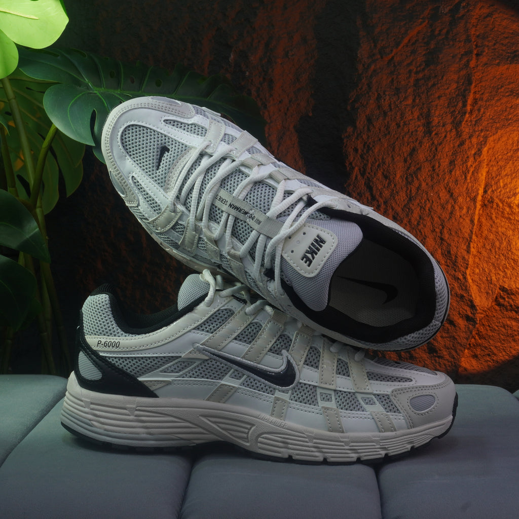 NIKE P-6000 CABALLERO BLANCO NEGRO