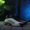 NIKE SHOX R4 CABALLERO NEGRO PLATEADO NARANJA