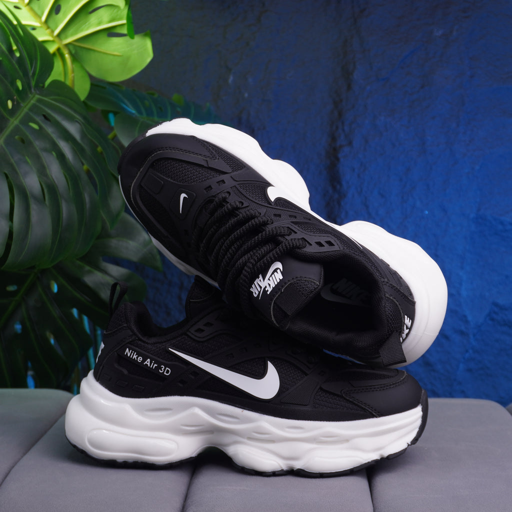 NIKE AIR 3D CABALLERO NEGRO BLANCO