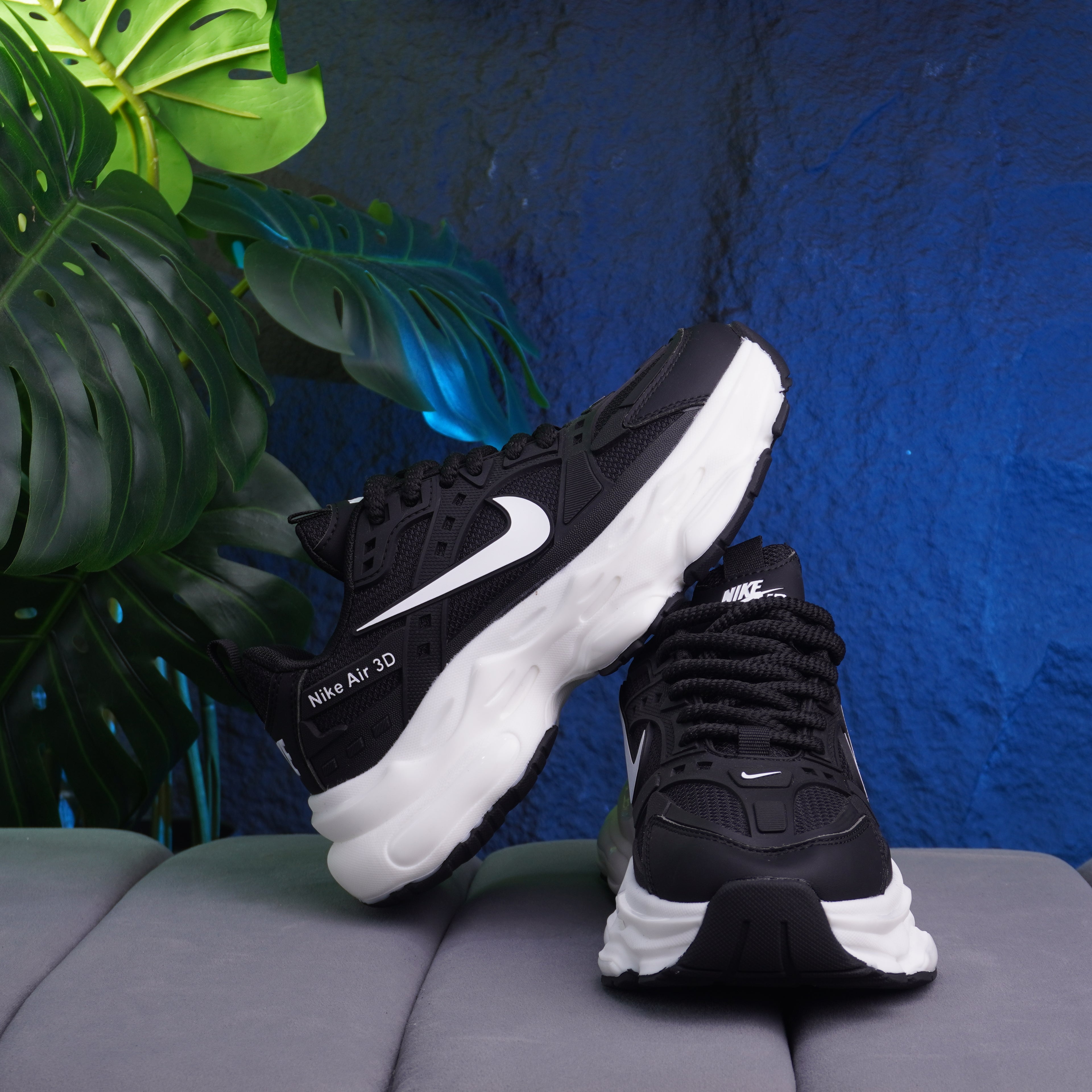 NIKE AIR 3D DAMA NEGRO BLANCO