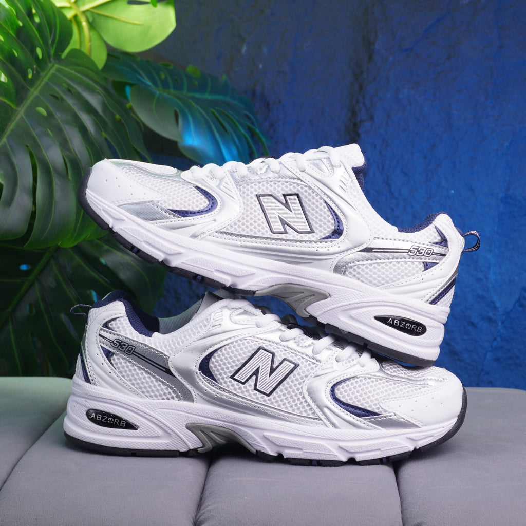 NEW BALANCE 530 DAMA BLANCO AZUL