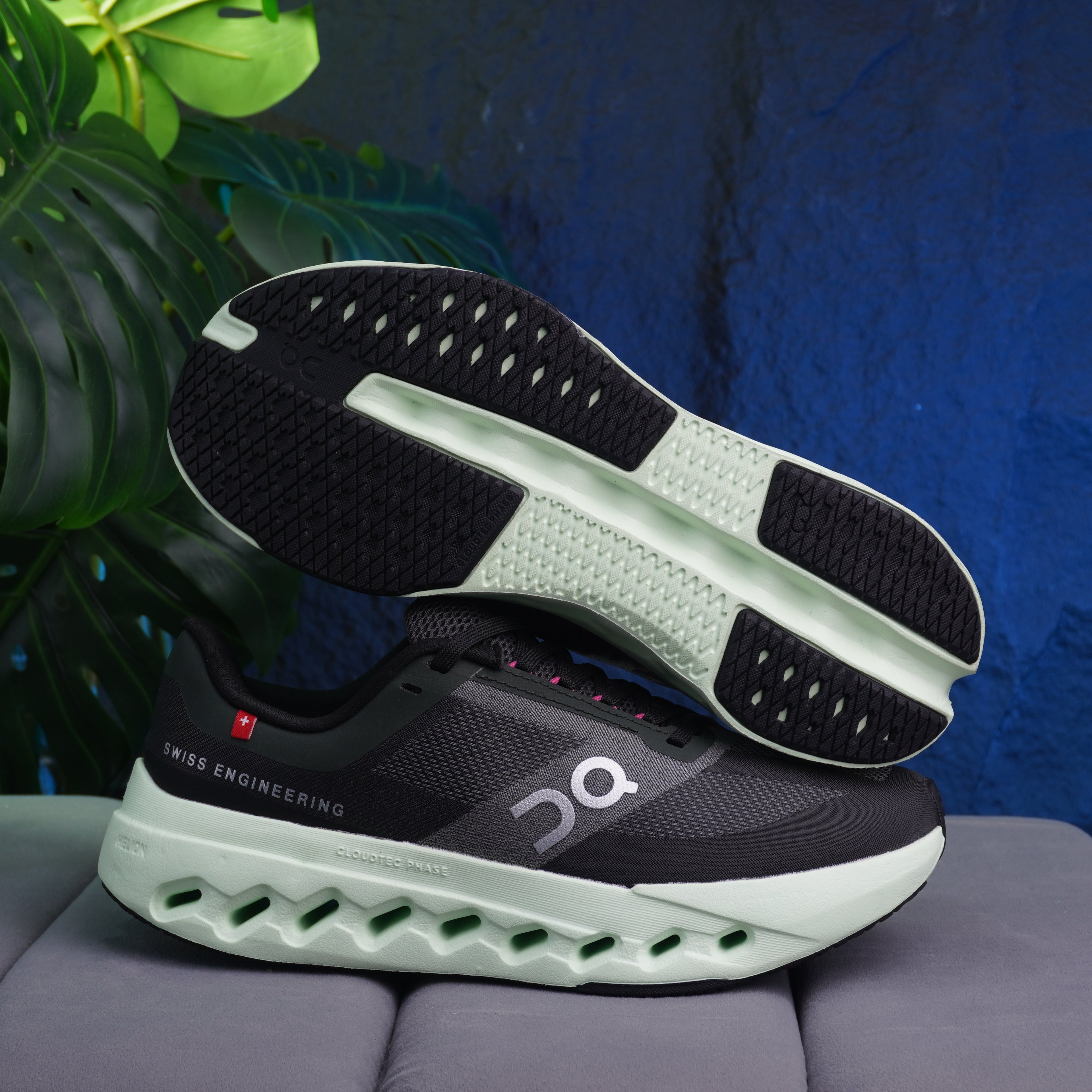 ON CLOUD SURFER CABALLERO NEGRO VERDE