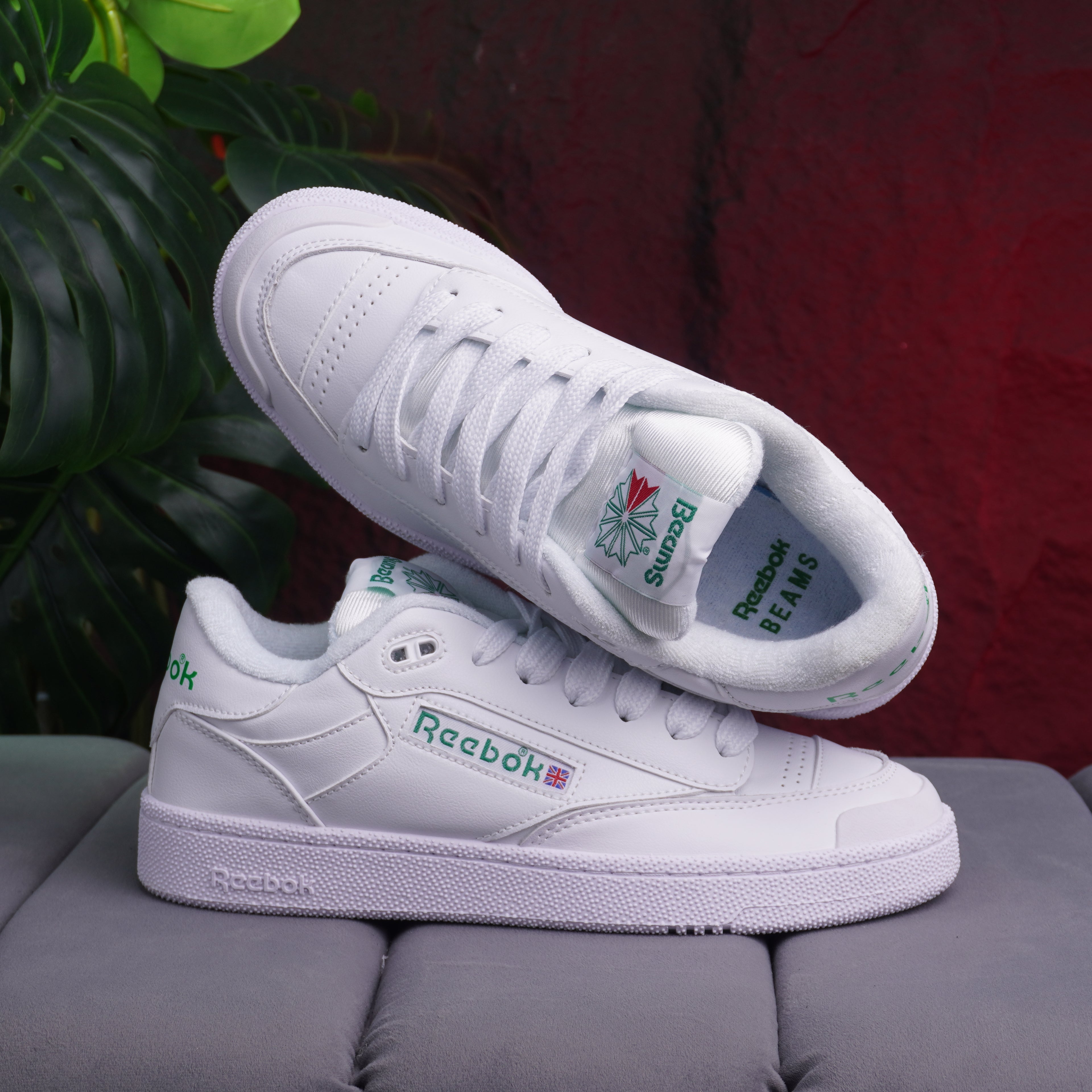 REEBOK CLUB C 85 CABALLERO BLANCO VERDE