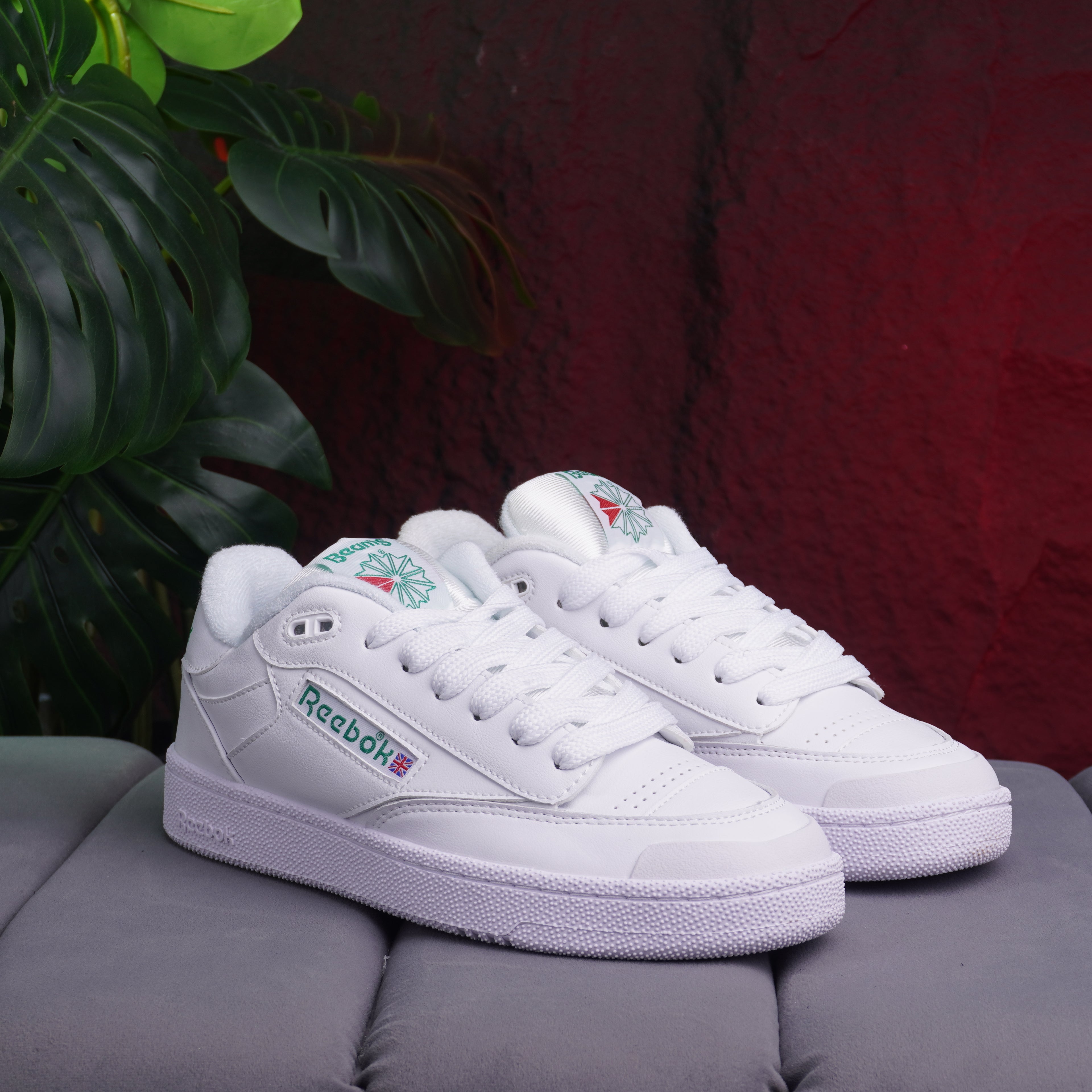REEBOK CLUB C 85 CABALLERO BLANCO VERDE