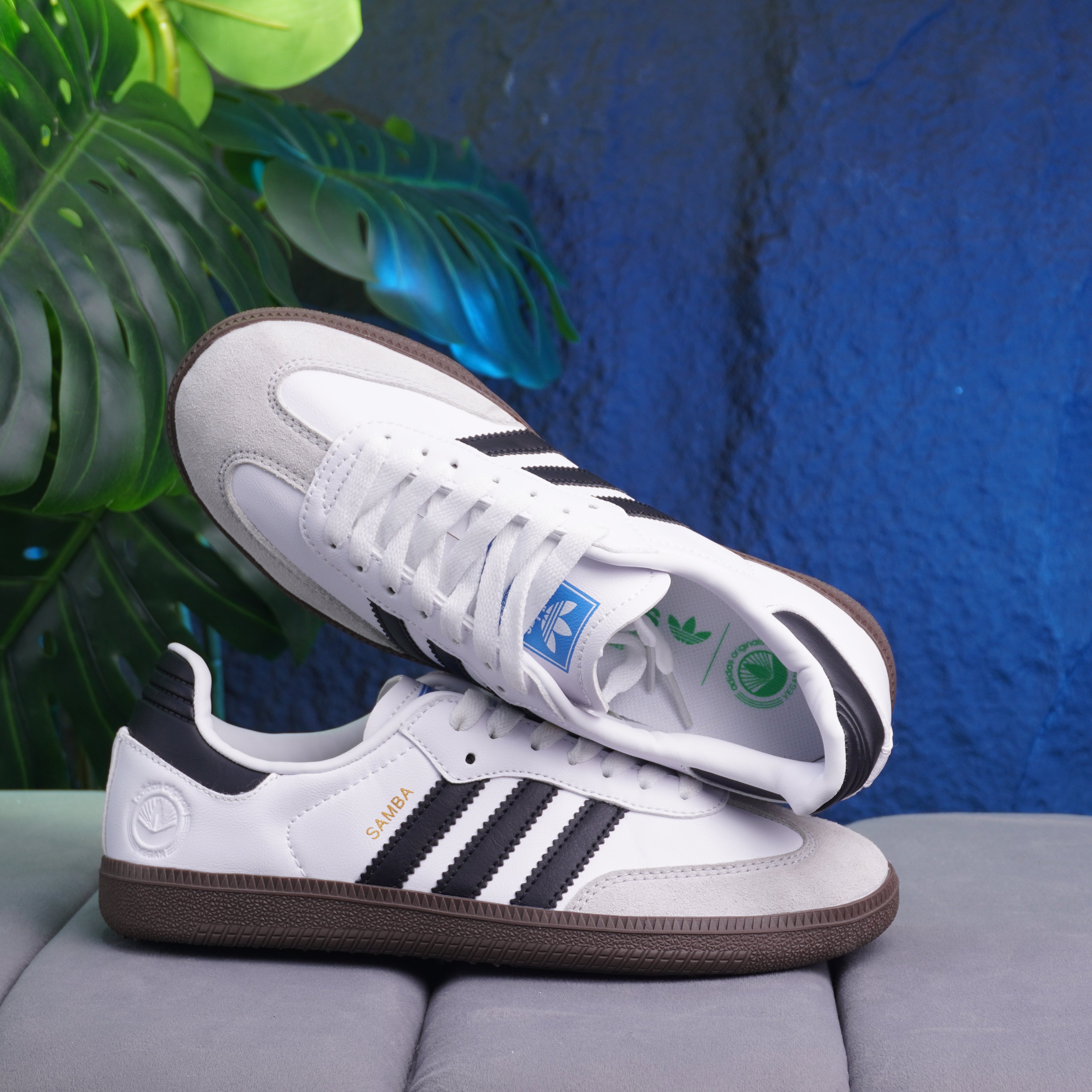 SAMBA UNISEX BLANCO NEGRO