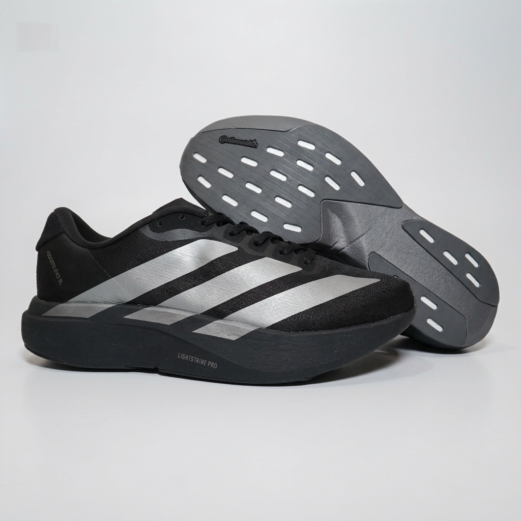 ADIDAS ADIZERO EVO NEGRO GRIS CABALLERO