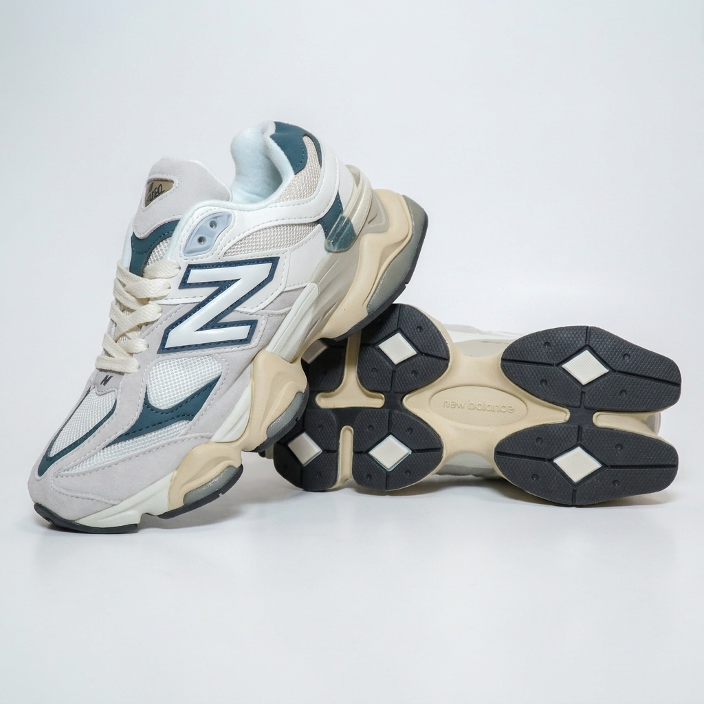 NEW BALANCE 9060 DAMA BEIGE AZUL