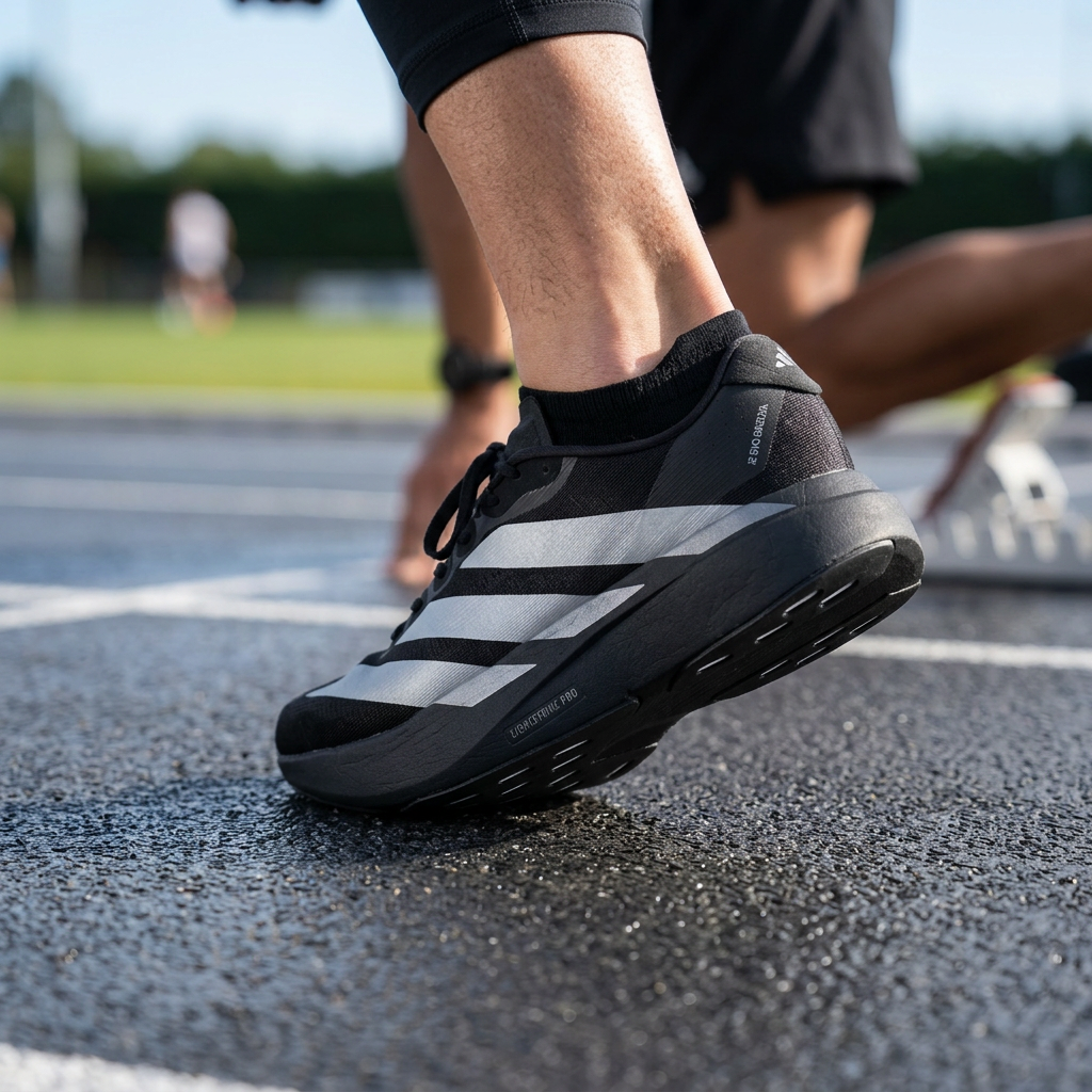 ADIDAS ADIZERO EVO NEGRO GRIS CABALLERO